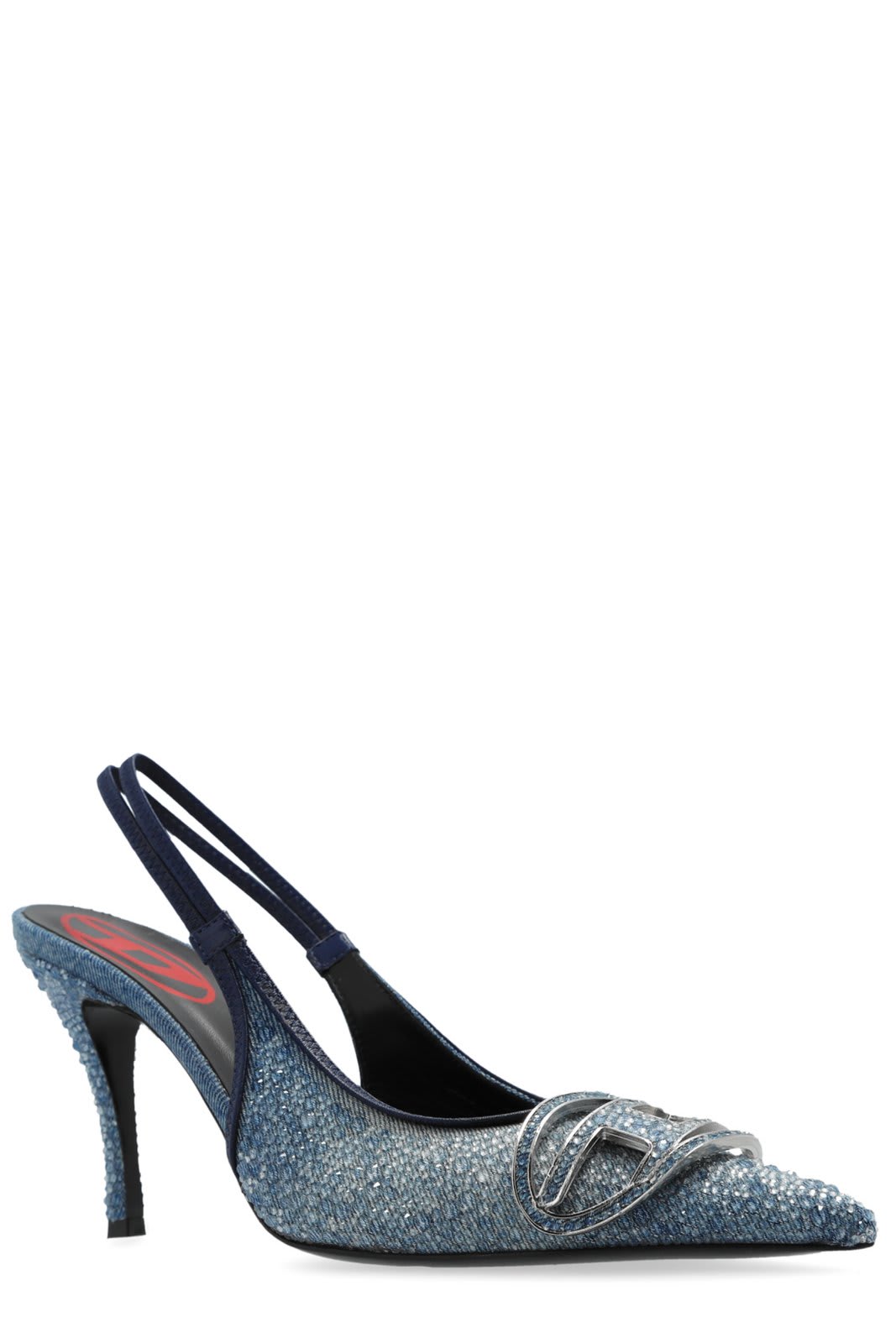 Shop Diesel D-venus Pointed-toe Slingback Pumps