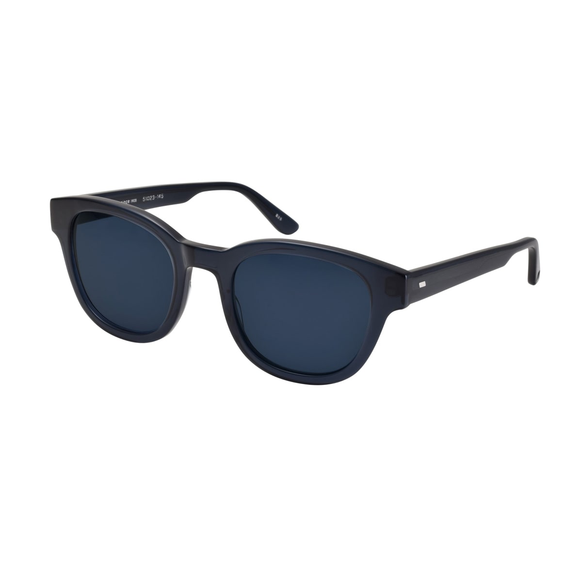 Shop Masunaga Kk 096 S25 Sunglasses In Blu