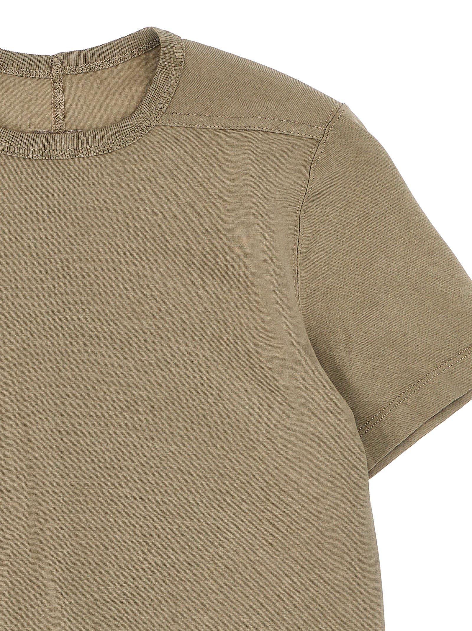 Shop Rick Owens Level T T-shirt In Gray