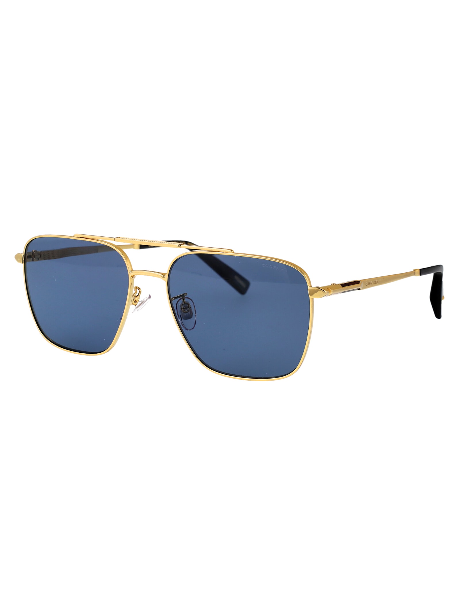 Chopard Schl24 Sunglasses In Oro Giallo Lucido