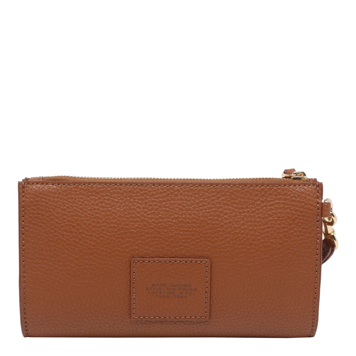Marc Jacobs The Leather Pouch In Brown