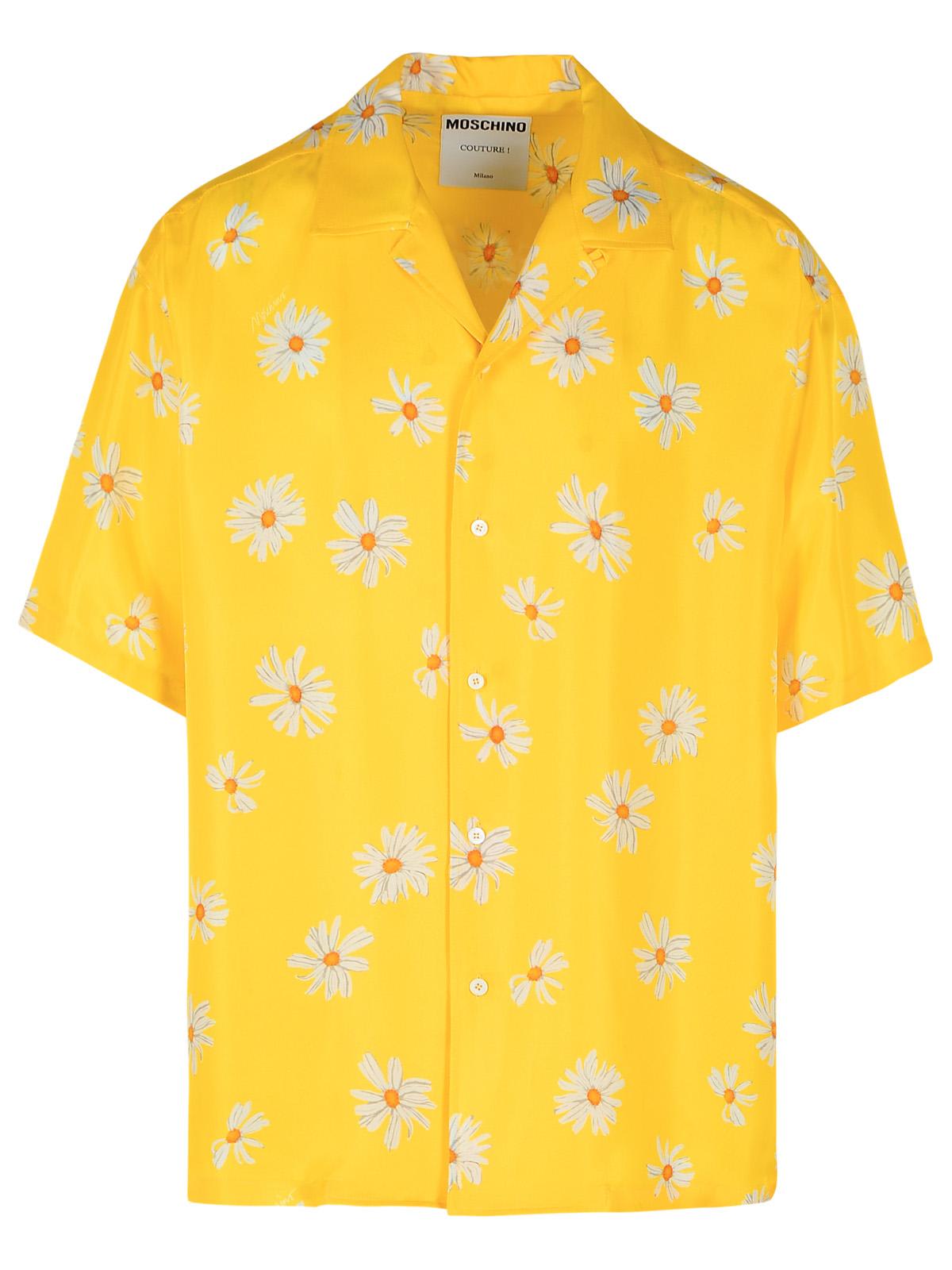 Yellow Silk Shirt