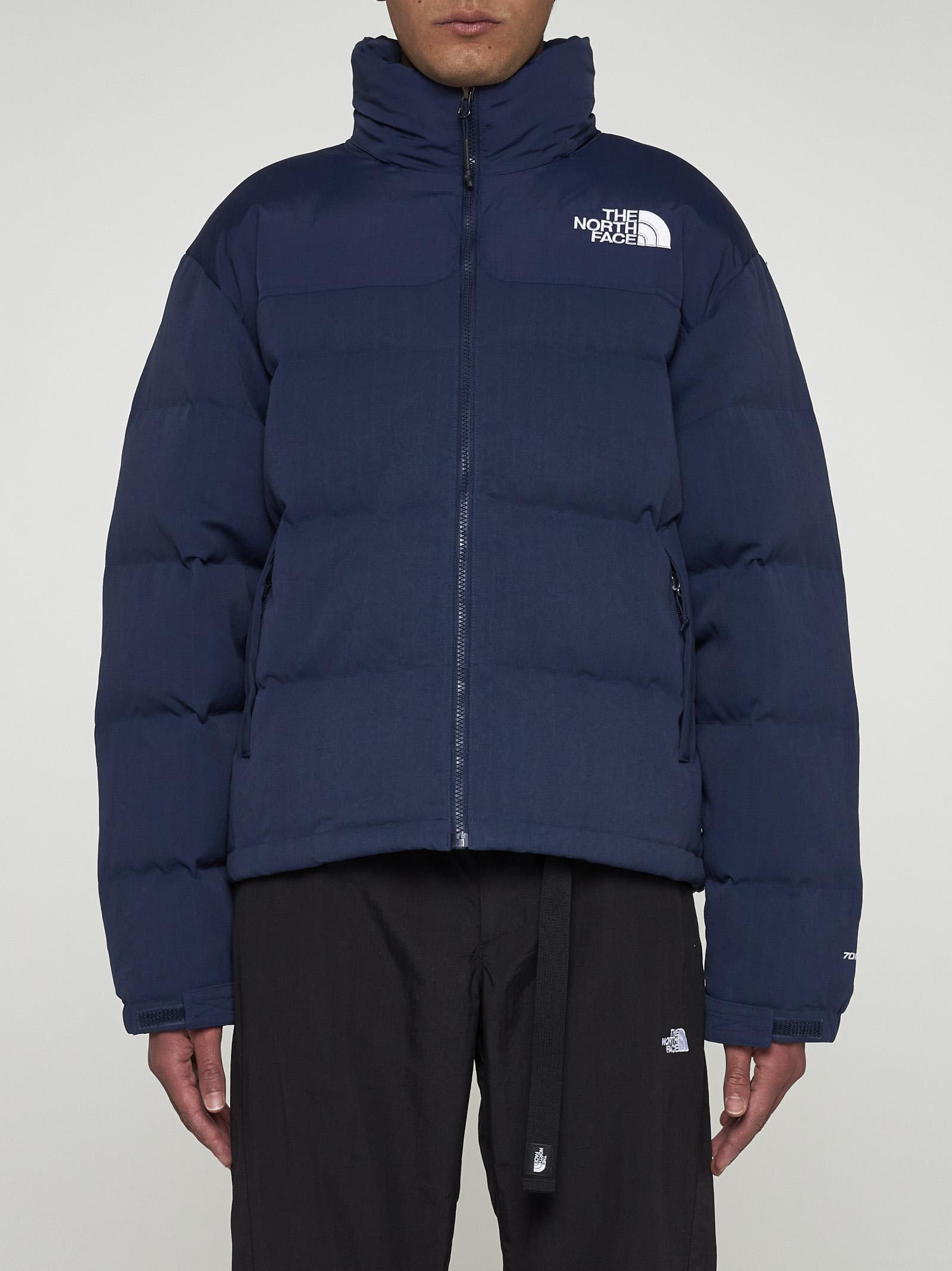 Shop The North Face M 92 Quilted Ripstop Down Jacket In Blue