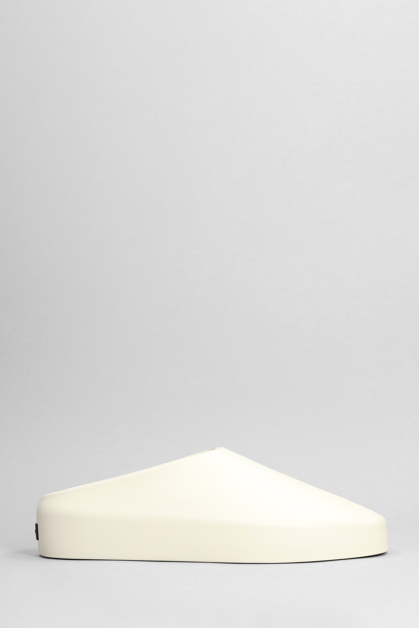 FEAR OF GOD THE CALIFORNIA 2.0 SLIPPER-MULE IN BEIGE RUBBER/PLASIC