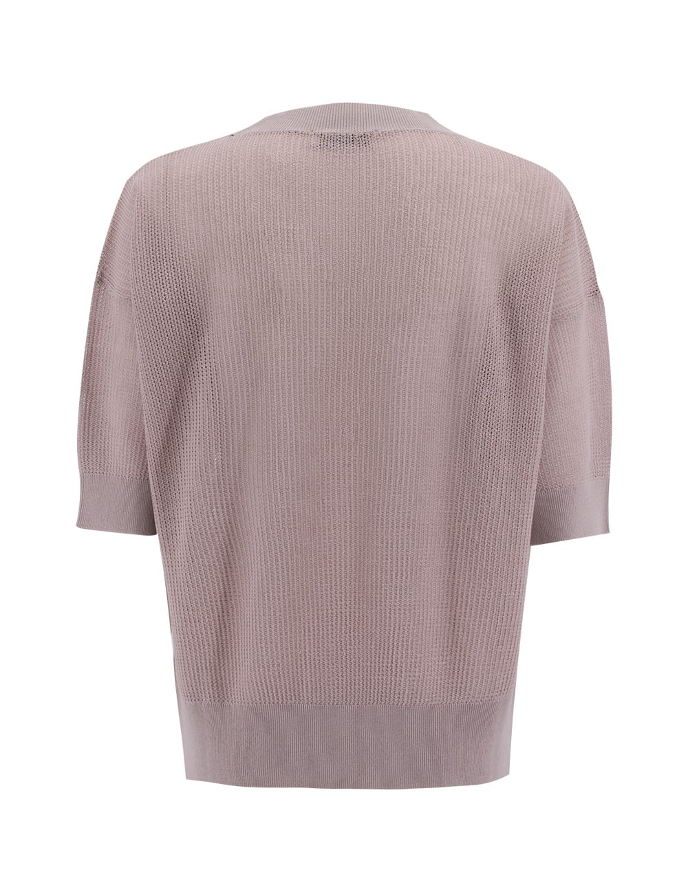 Shop Fabiana Filippi Sweater In Medium Pink