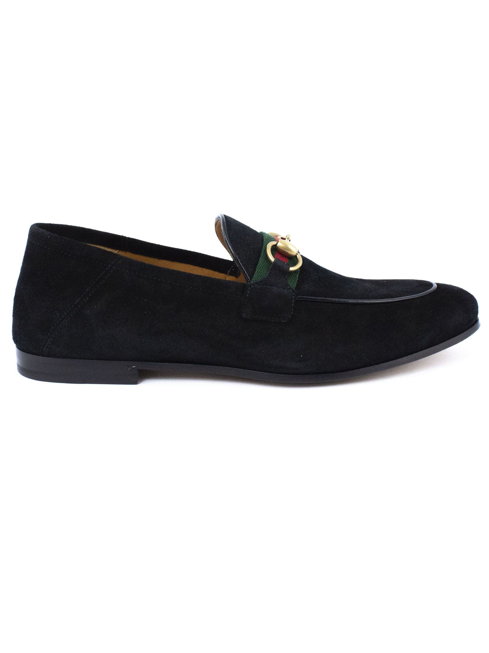 gucci black suede shoes
