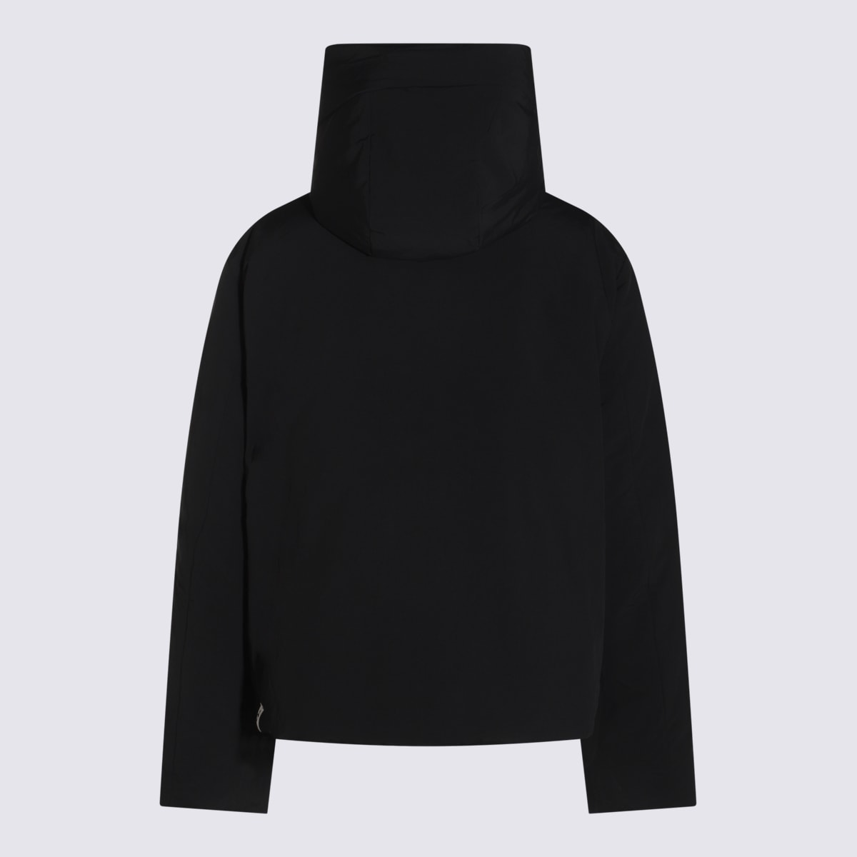 Shop Jil Sander Black Down Jacket