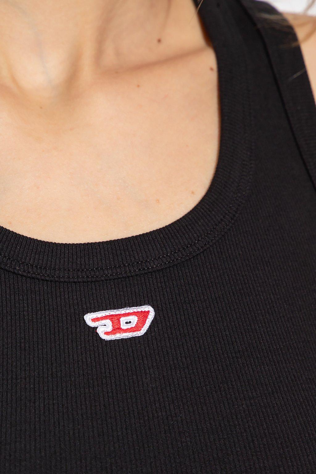 Diesel Logo-patch Sleeveless Vest Top In Non Definito