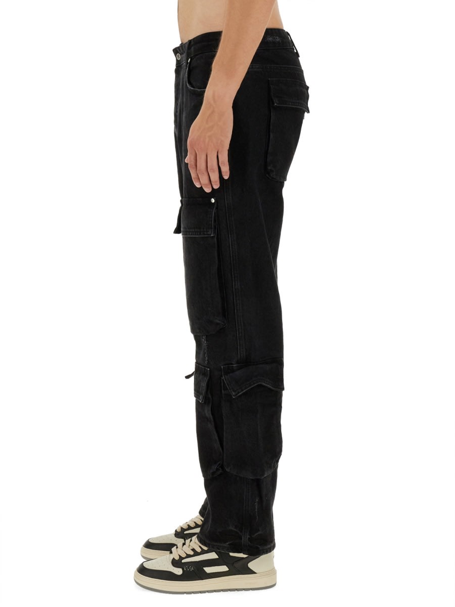 Shop Represent Cargo Pants R3ca In Black