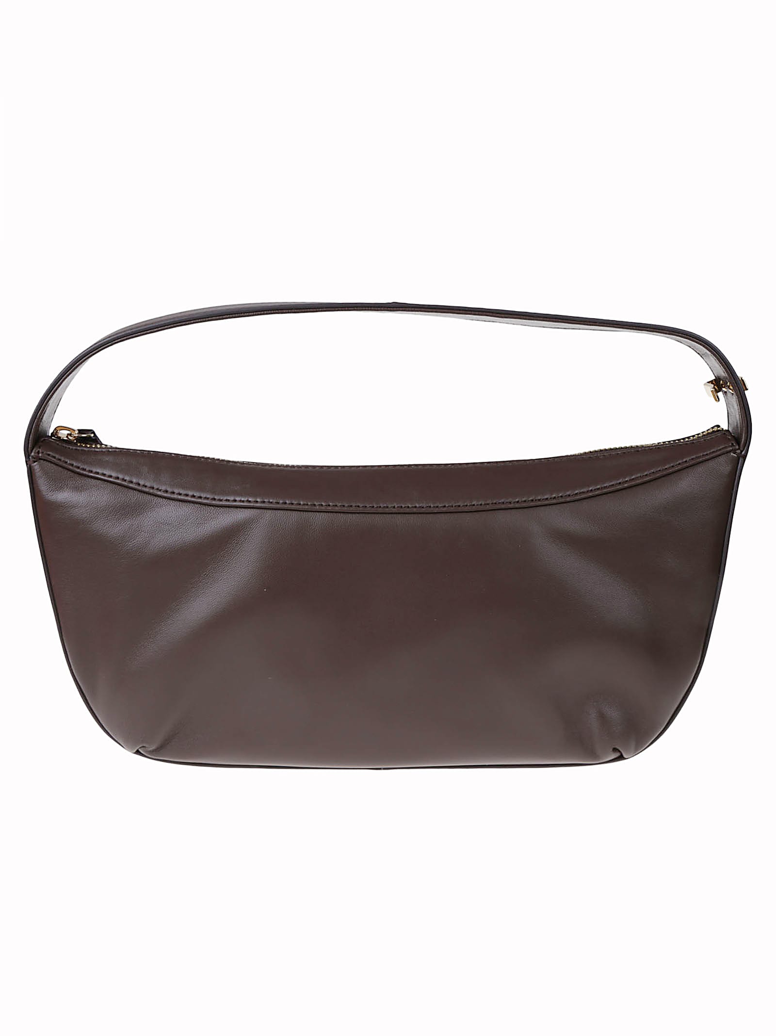 Staud Demy Leather Shoulder Bag With Adjustable Strap