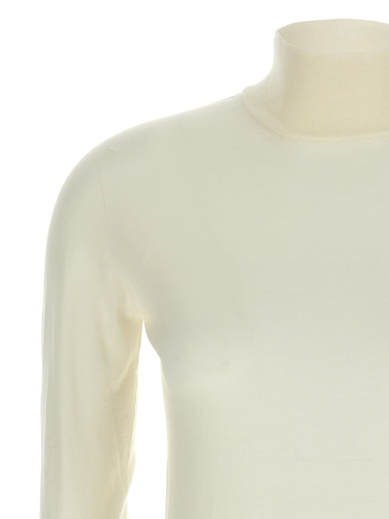 Max Mara Cecina Sweaters And Cardigans White In White