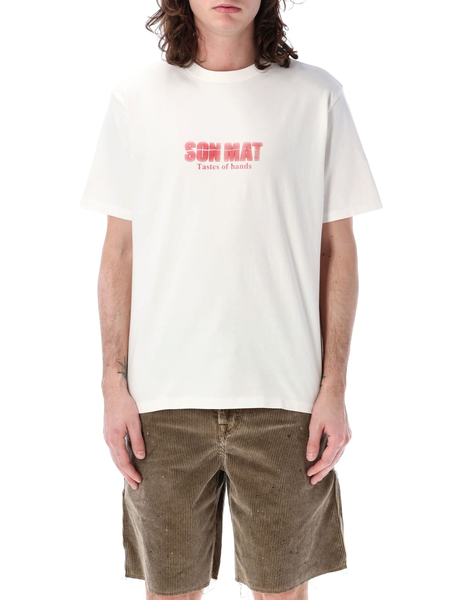 Shop Our Legacy Son Mat Boxy T-shirt In White