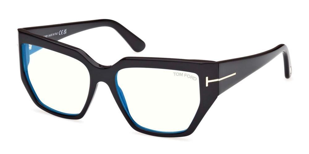 Shop Tom Ford Square Frame Glasses In 001