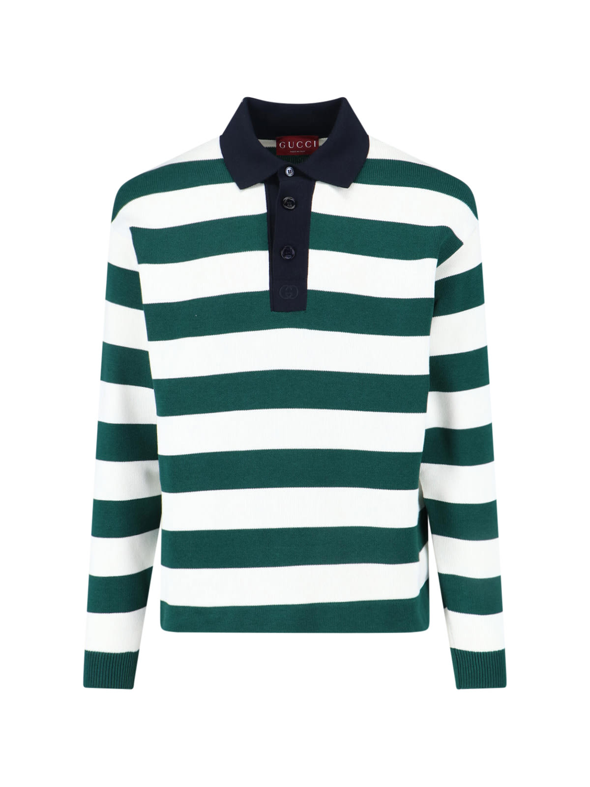 A. P.C. Striped Polo Shirt