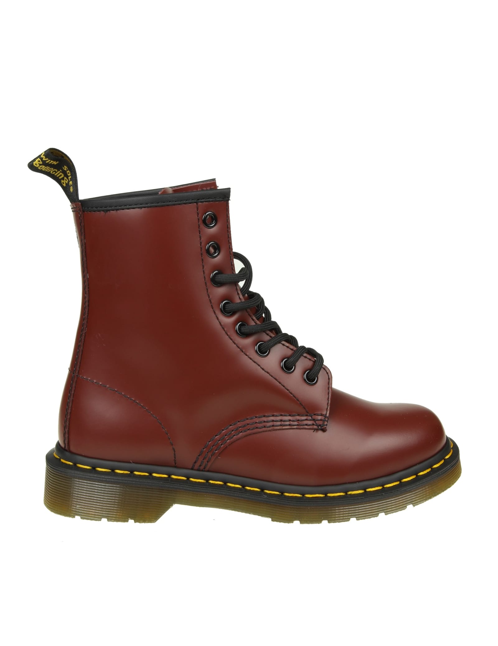 Dr. Martens Dr. martens Smooth Boots In Cherry Color Leather
