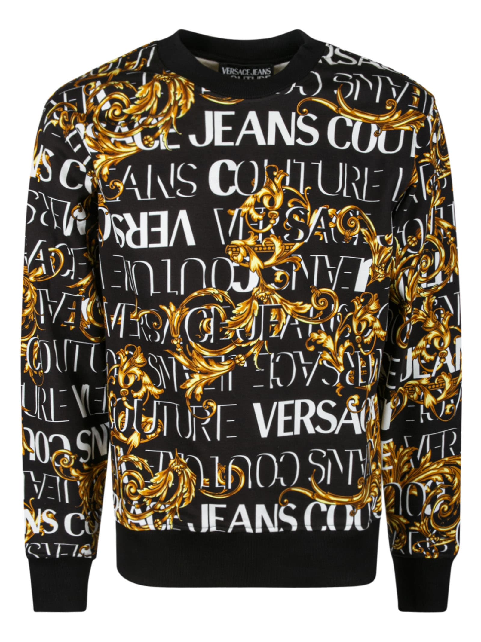 Versace Jeans Couture Logo All-over Sweatshirt