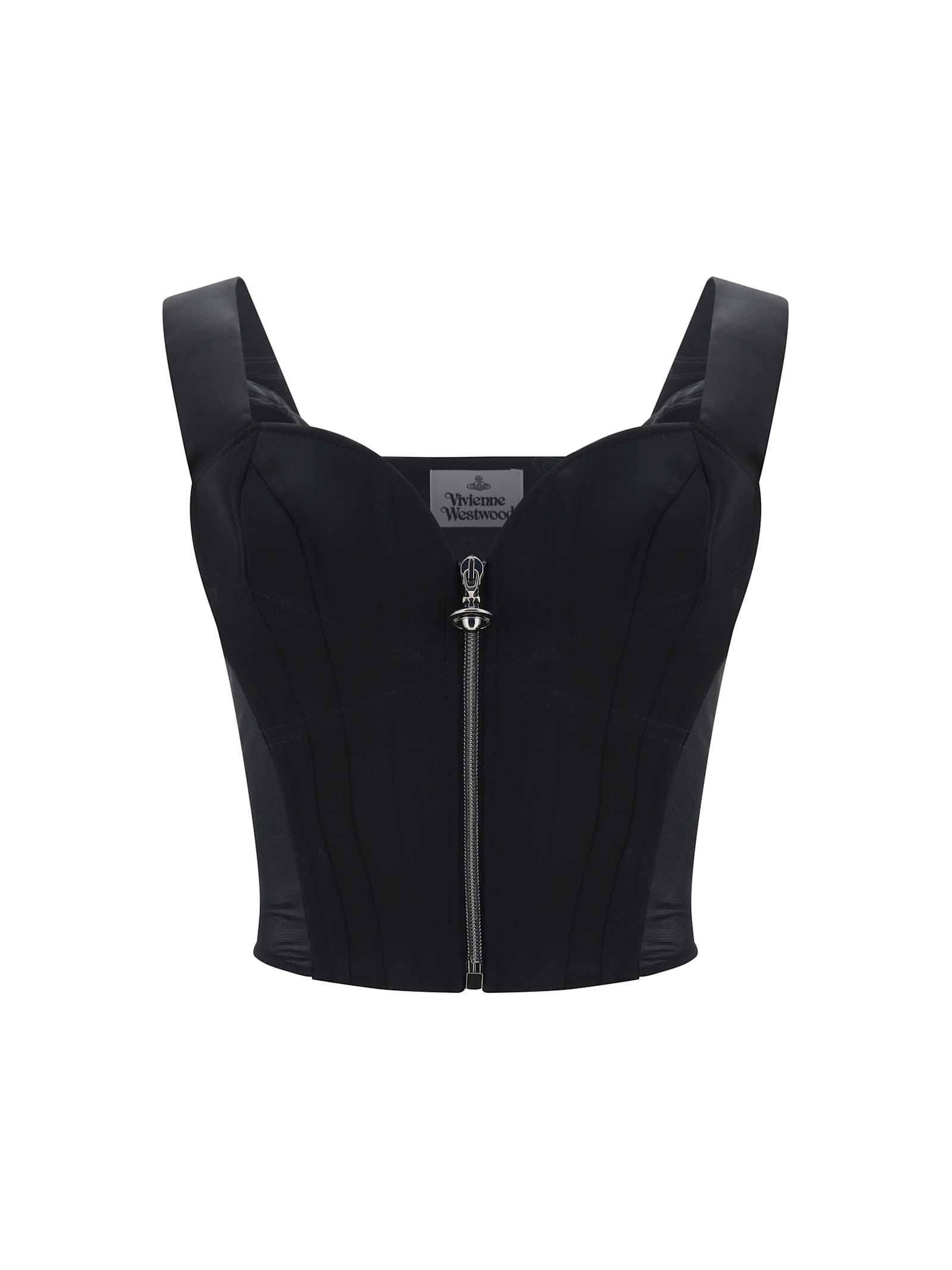 Shop Vivienne Westwood Corset Top In Black