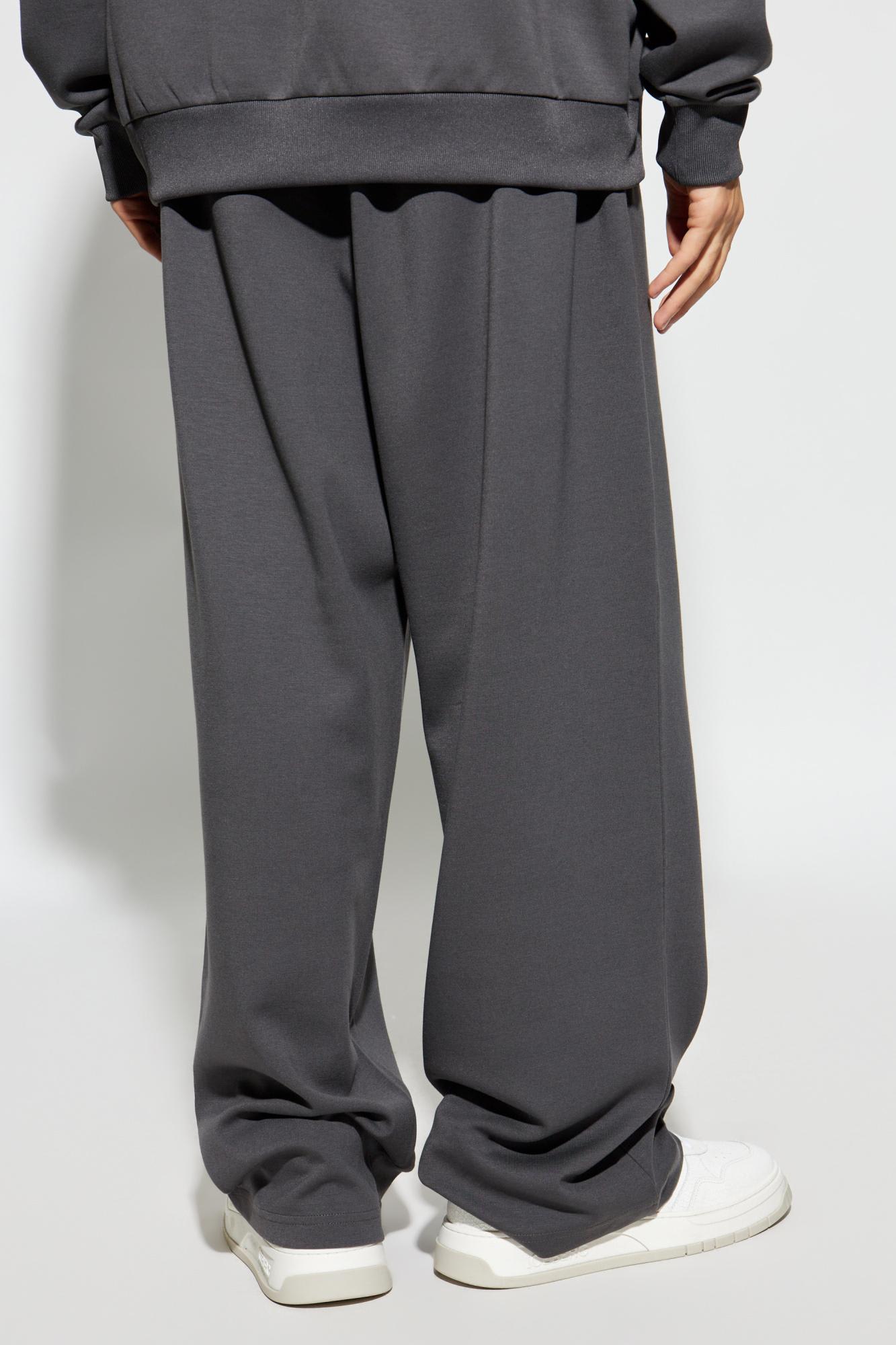 Shop Iceberg Sweatpants In Antracite