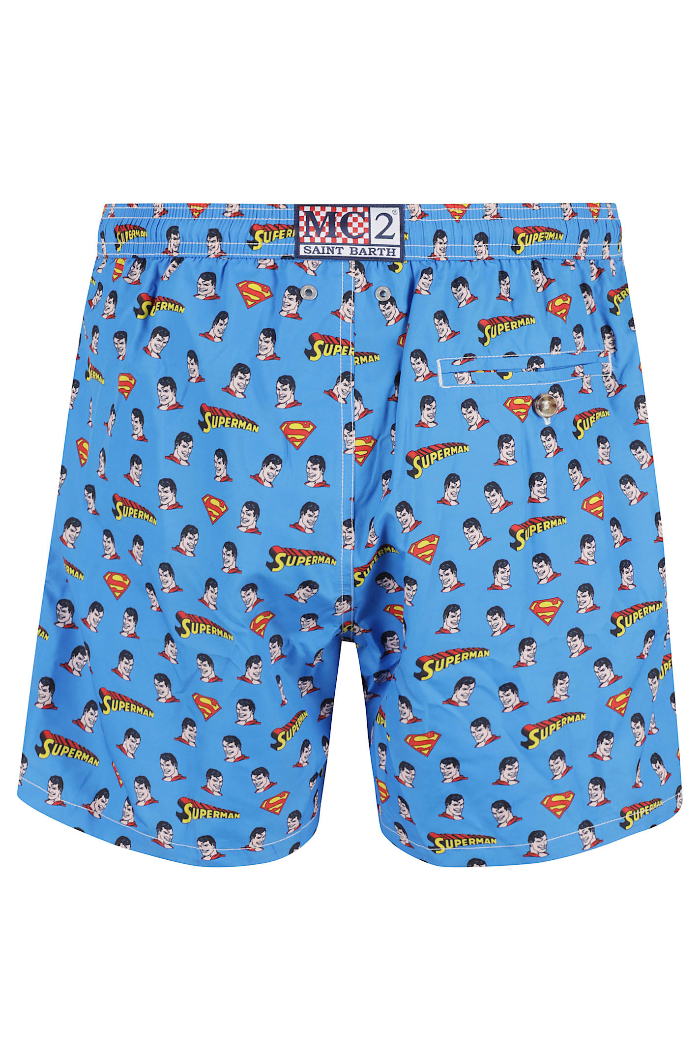 Mc2 Saint Barth Ultralight Swim Short In Brown