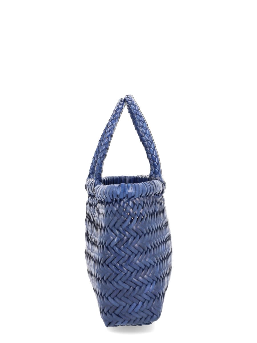 Dragon Diffusion Woven Tote Bag Top Handles In Blue