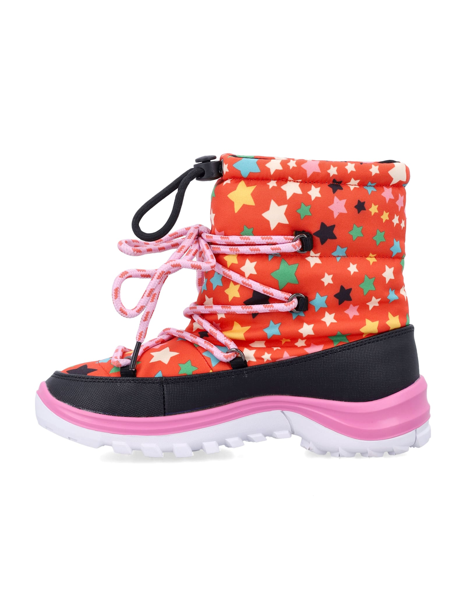 Shop Stella Mccartney Kid - Star Pattern Snow Boots In Multi