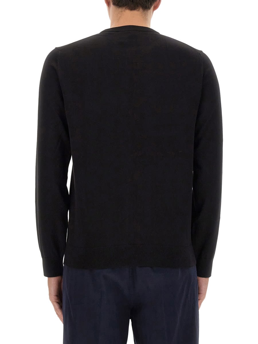 Shop Ps By Paul Smith Zebra Patch Shirt In Black