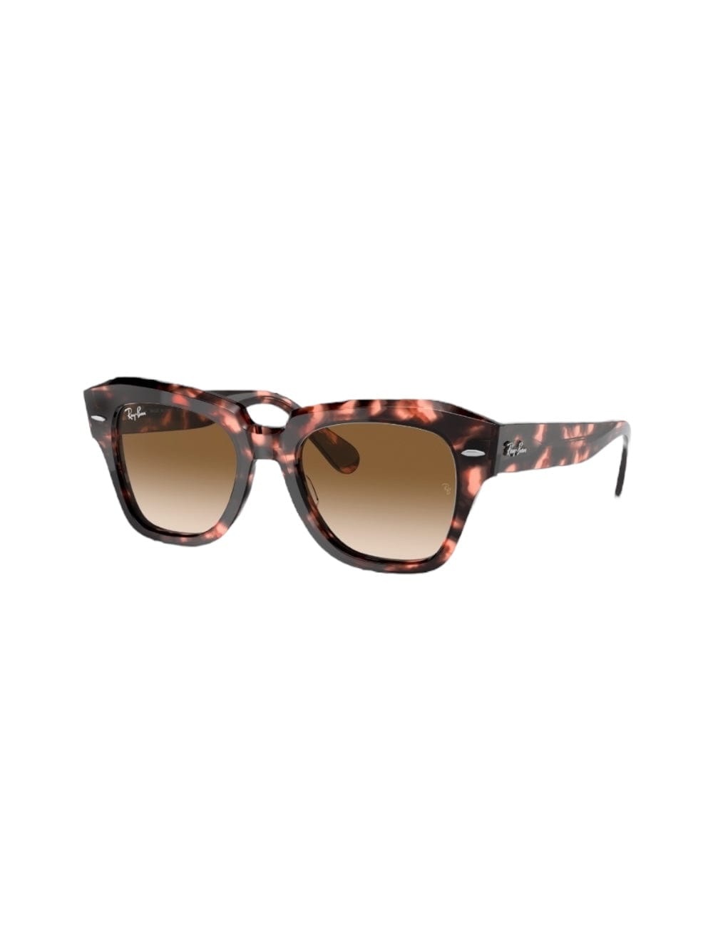 Ray Ban Rb2186 State Street Sunglasses In Brown