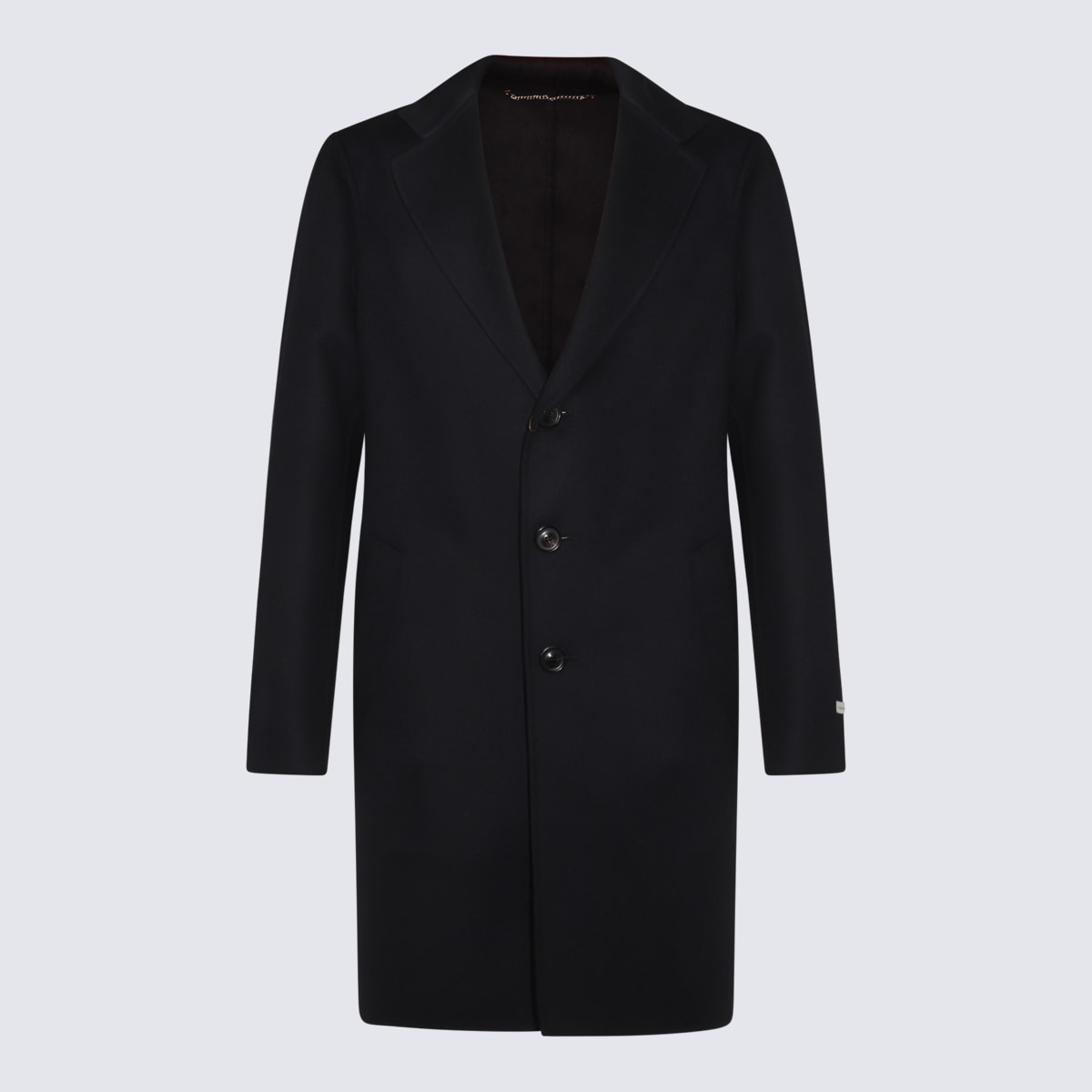 Black Wool Casual Jacket