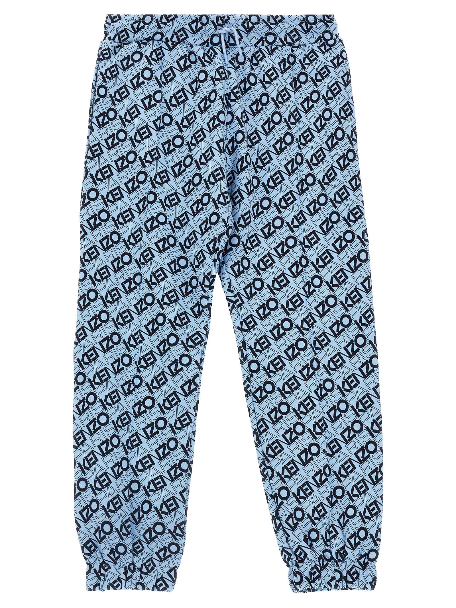 Kenzo Logo Joggers In Blue