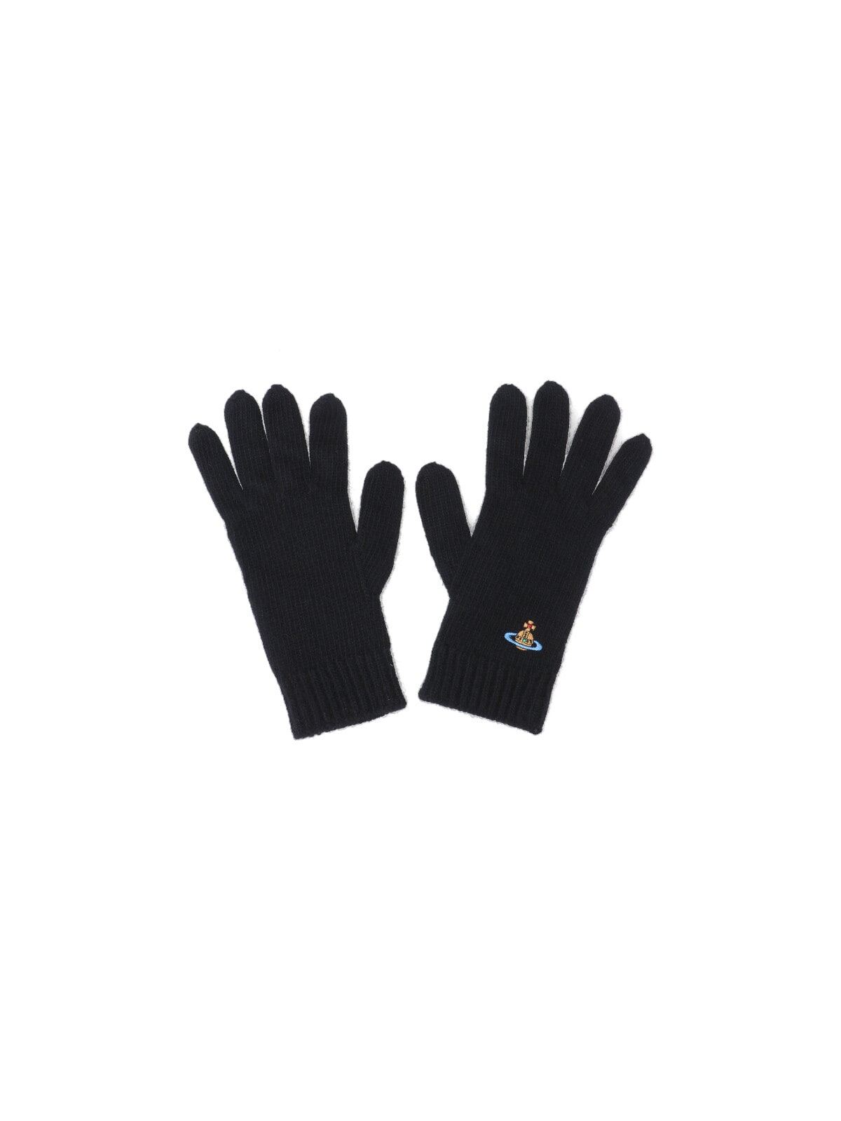 Vivienne Westwood Cashmere Gloves In Black