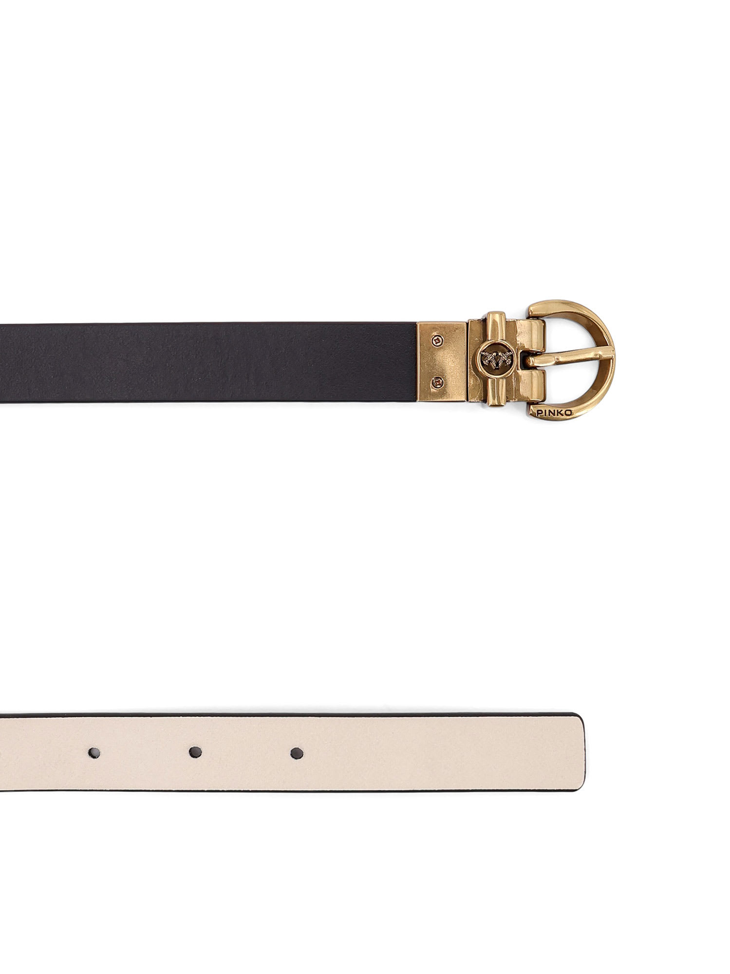 Shop Pinko Love Berry Belt In Black