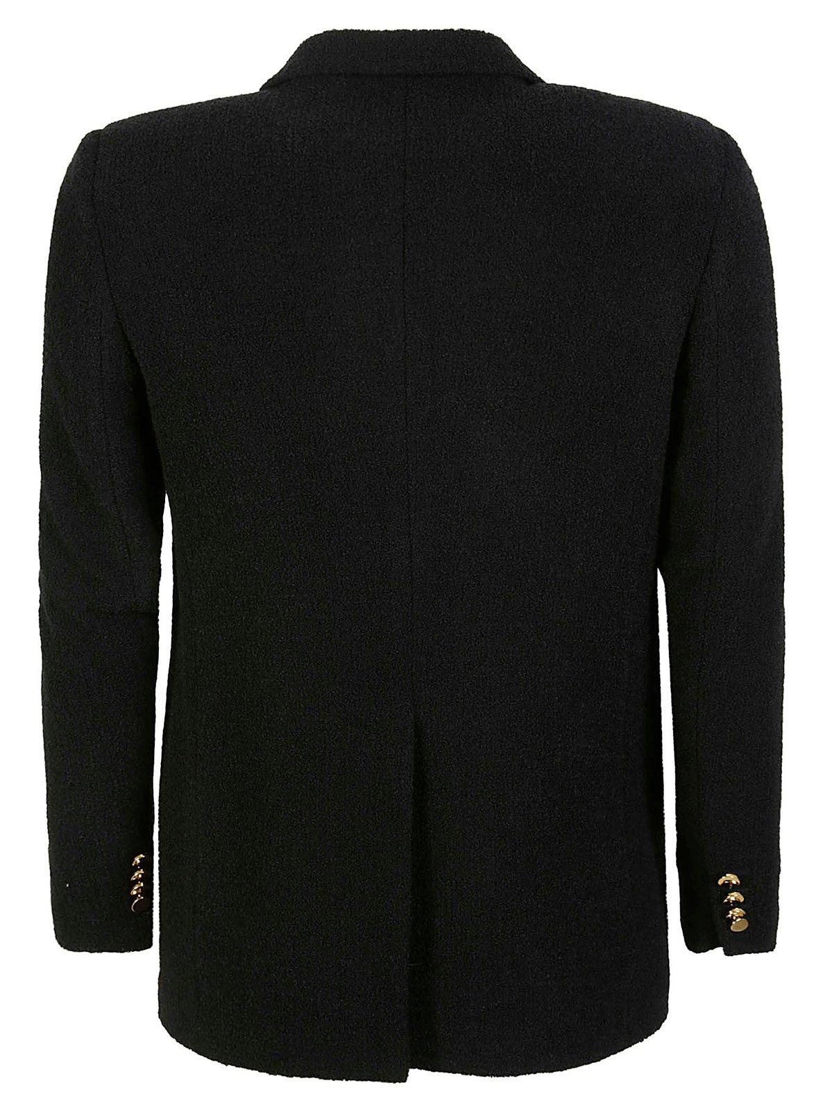 Shop Tagliatore Jasmine Double-breasted Blazer In Nero