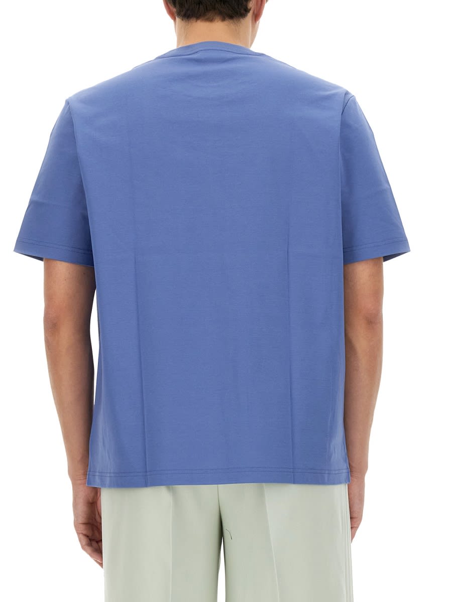 Shop Lanvin Cotton T-shirt In Multicolour