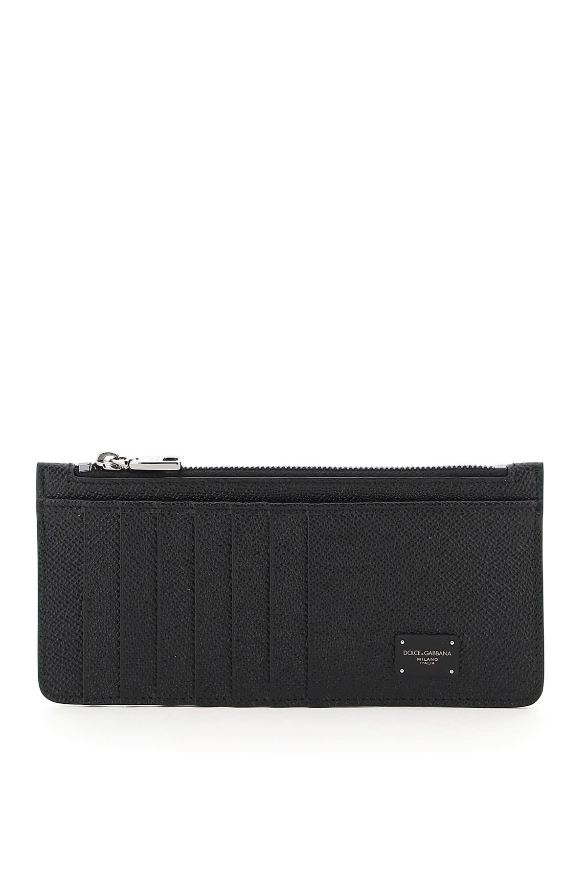 Dolce & Gabbana Multi Pockets Cardholder In Nero