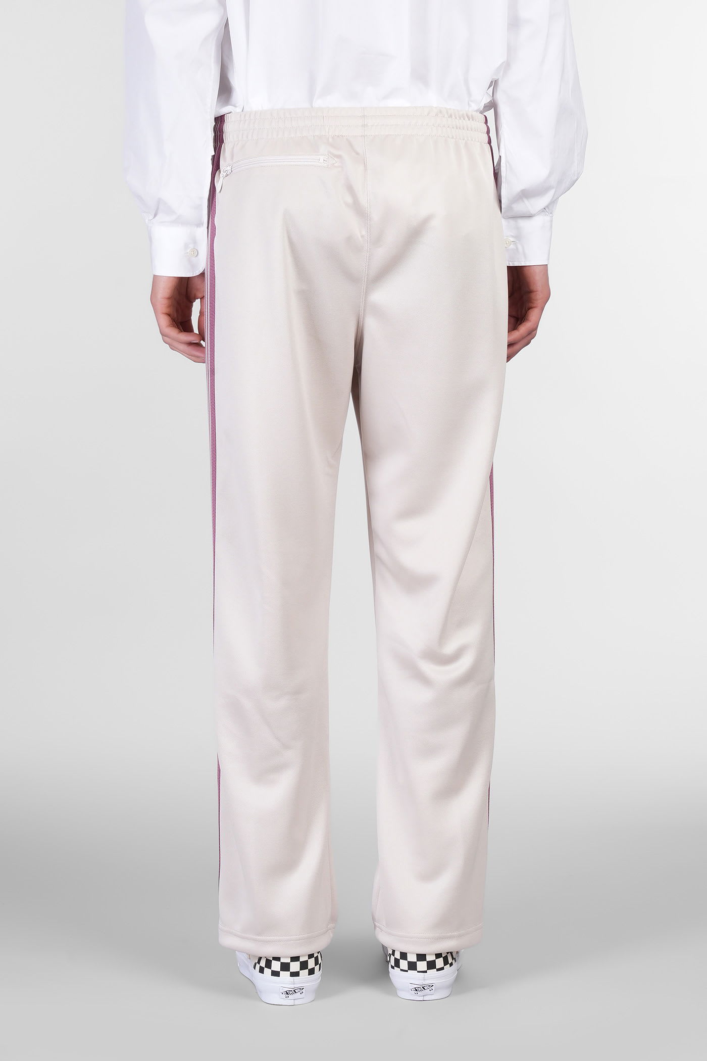 Needles Pants In Beige Polyester In Neutral