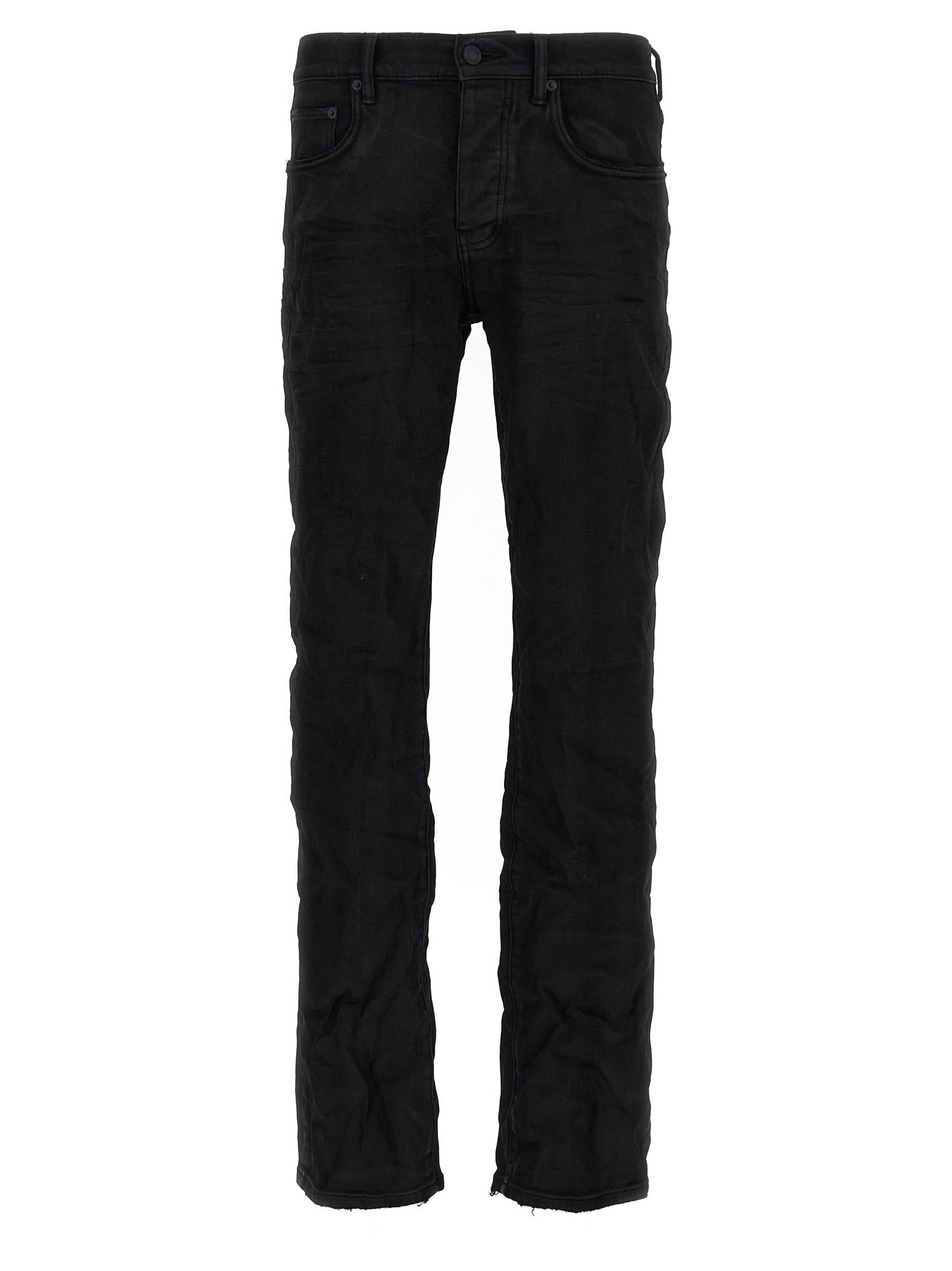 resin Flare Jeans