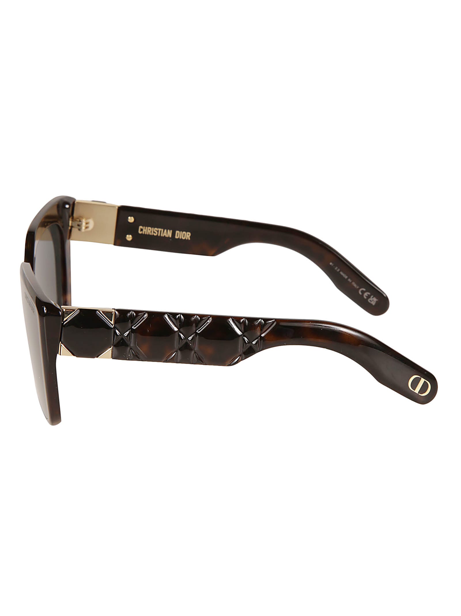 Shop Dior Lady 95.22 Sunglasses In 52n - Havana