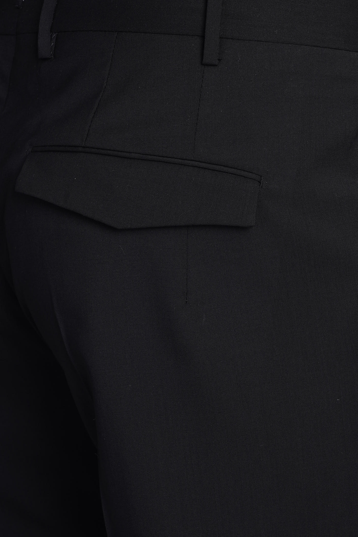 Shop Pt01 Pants In Black Wool