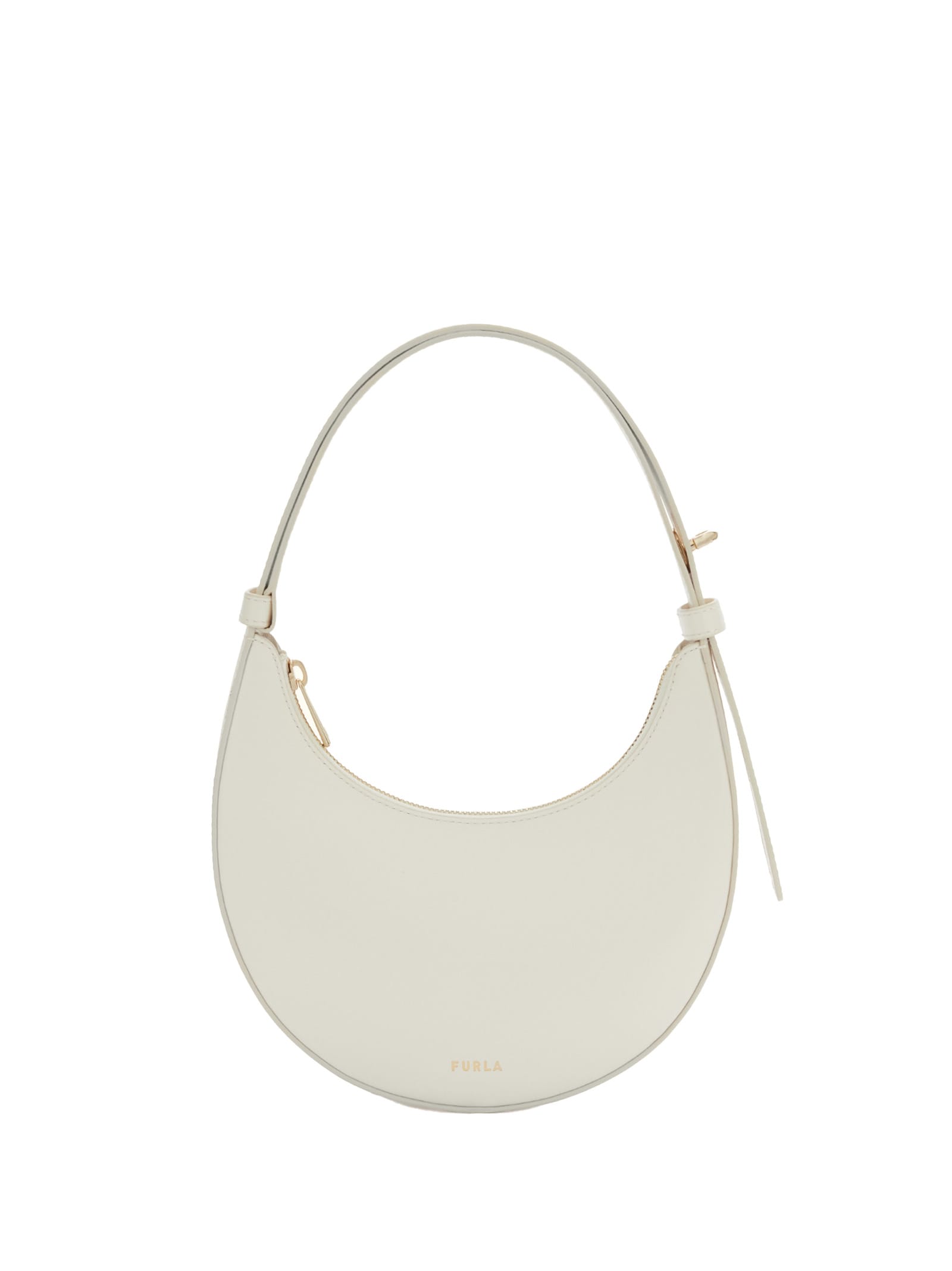 Furla Borsa Delizia Mini Shoulder Panna In White