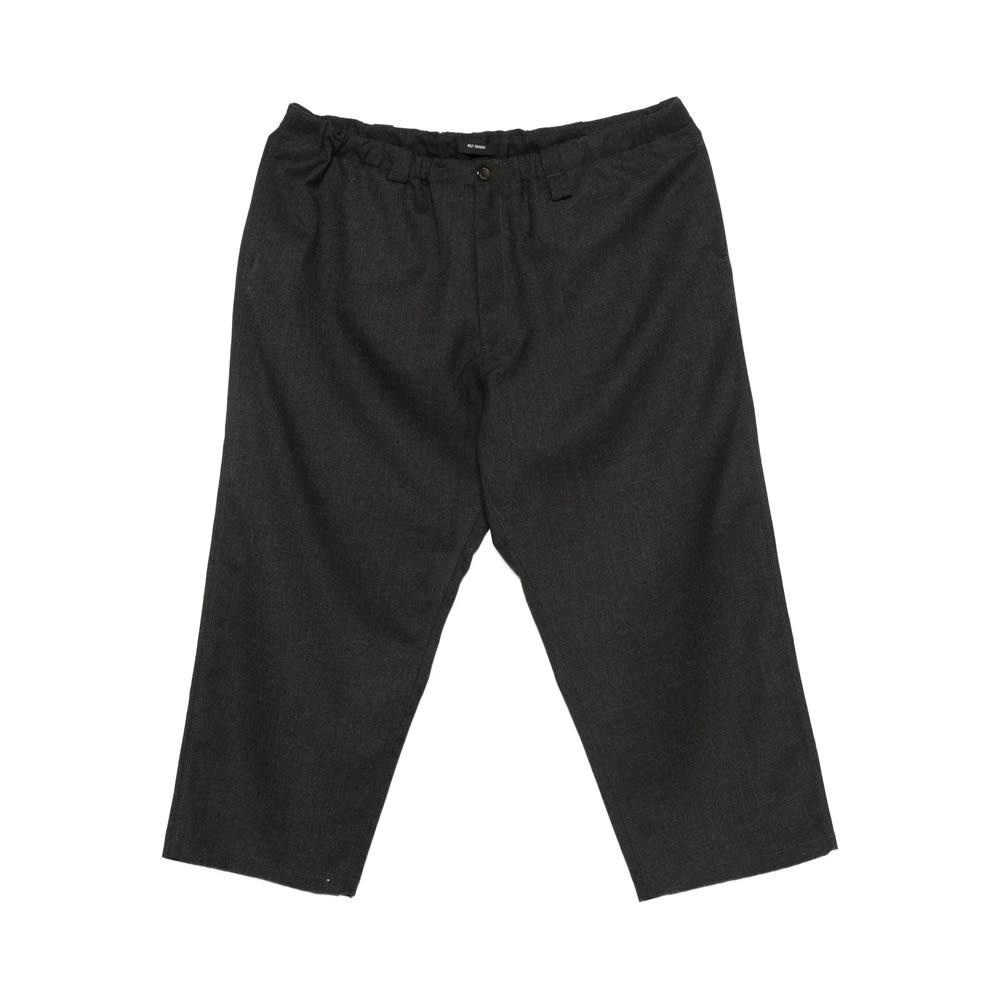Willy Chavarria Straight-leg Trousers In Black