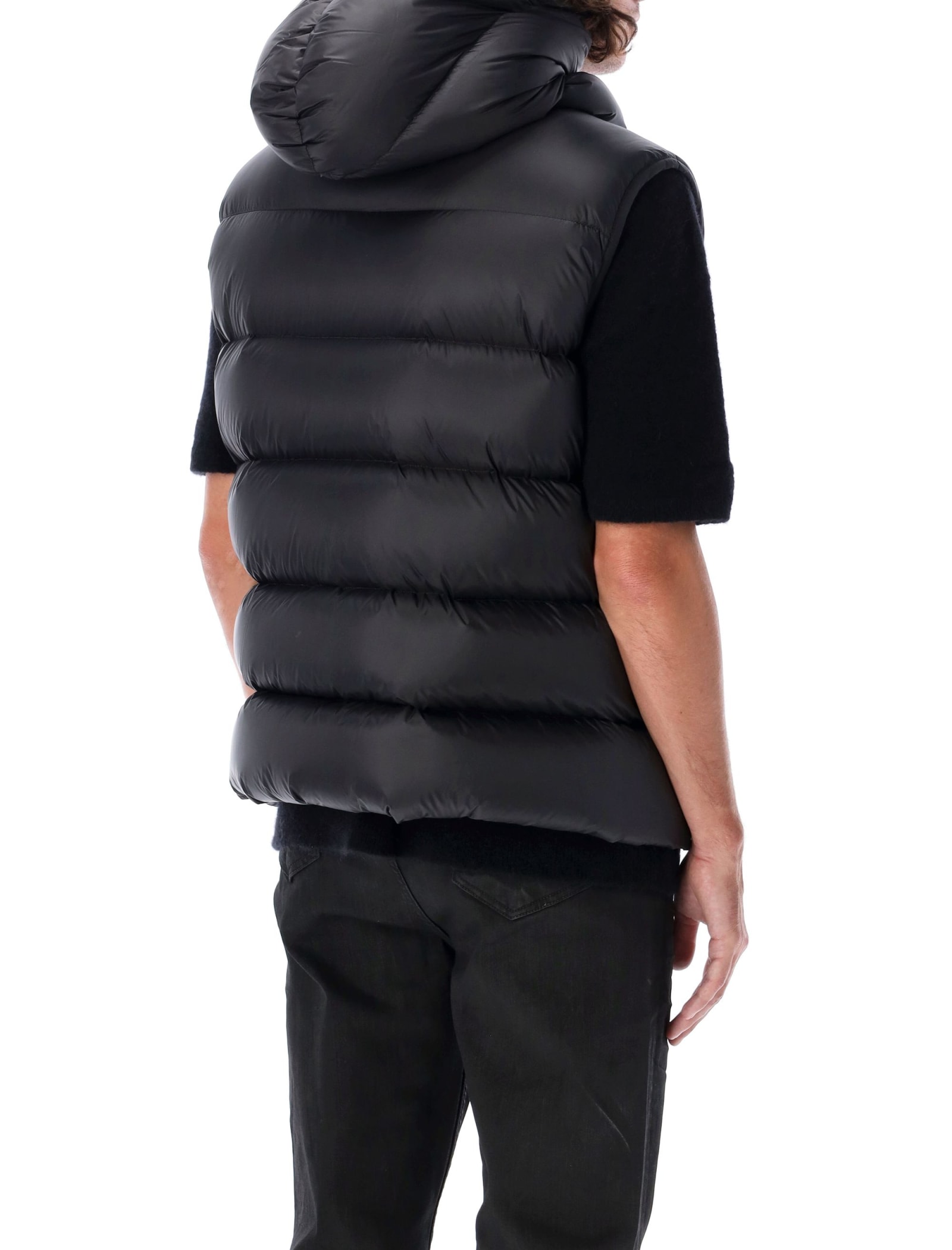 Shop Rick Owens Sealed Vest In Black