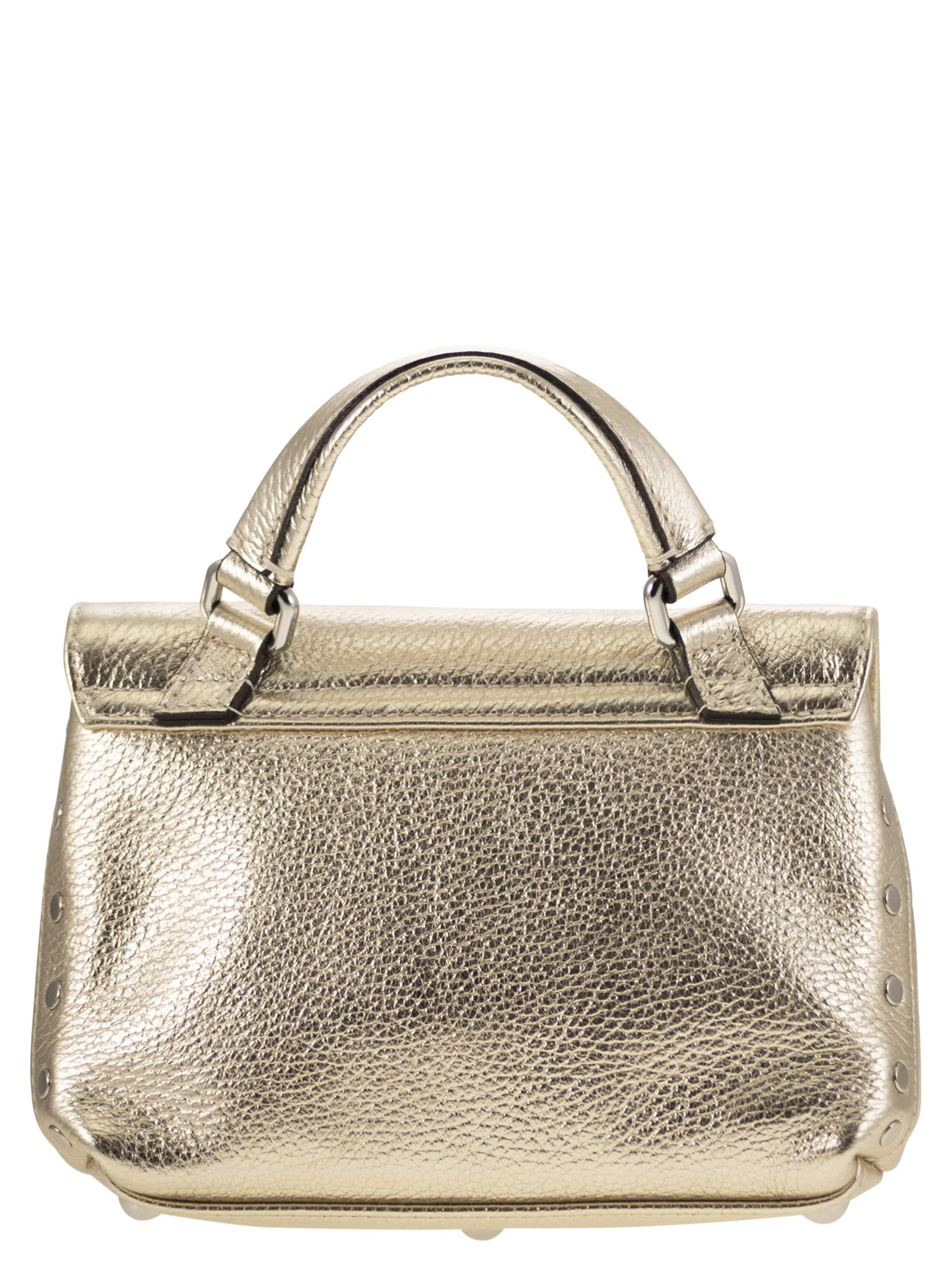 Shop Zanellato Postina - Daily Metal Baby Bag In Gold