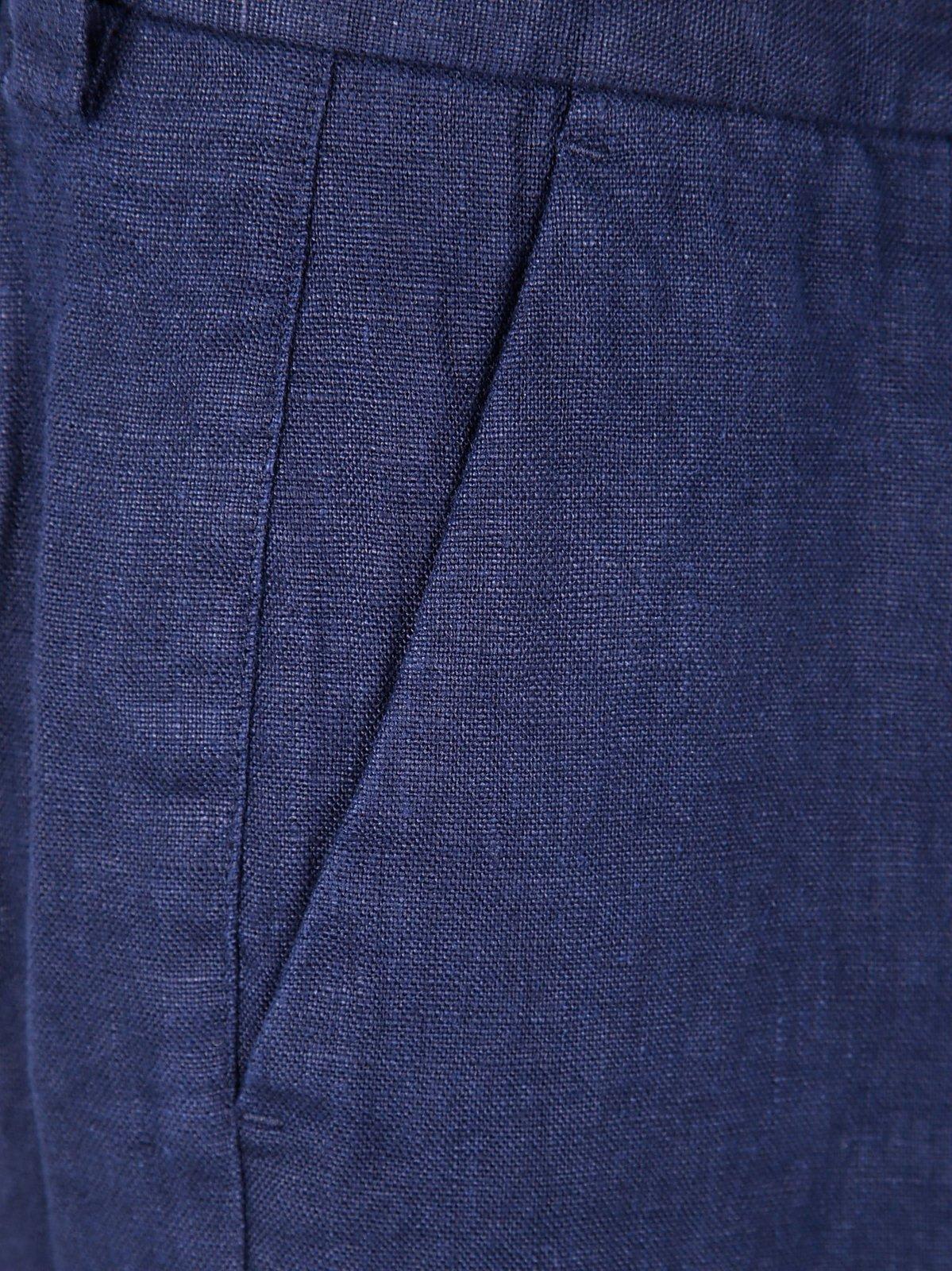 Michael Kors Linen Straight Chino Pants Clothing