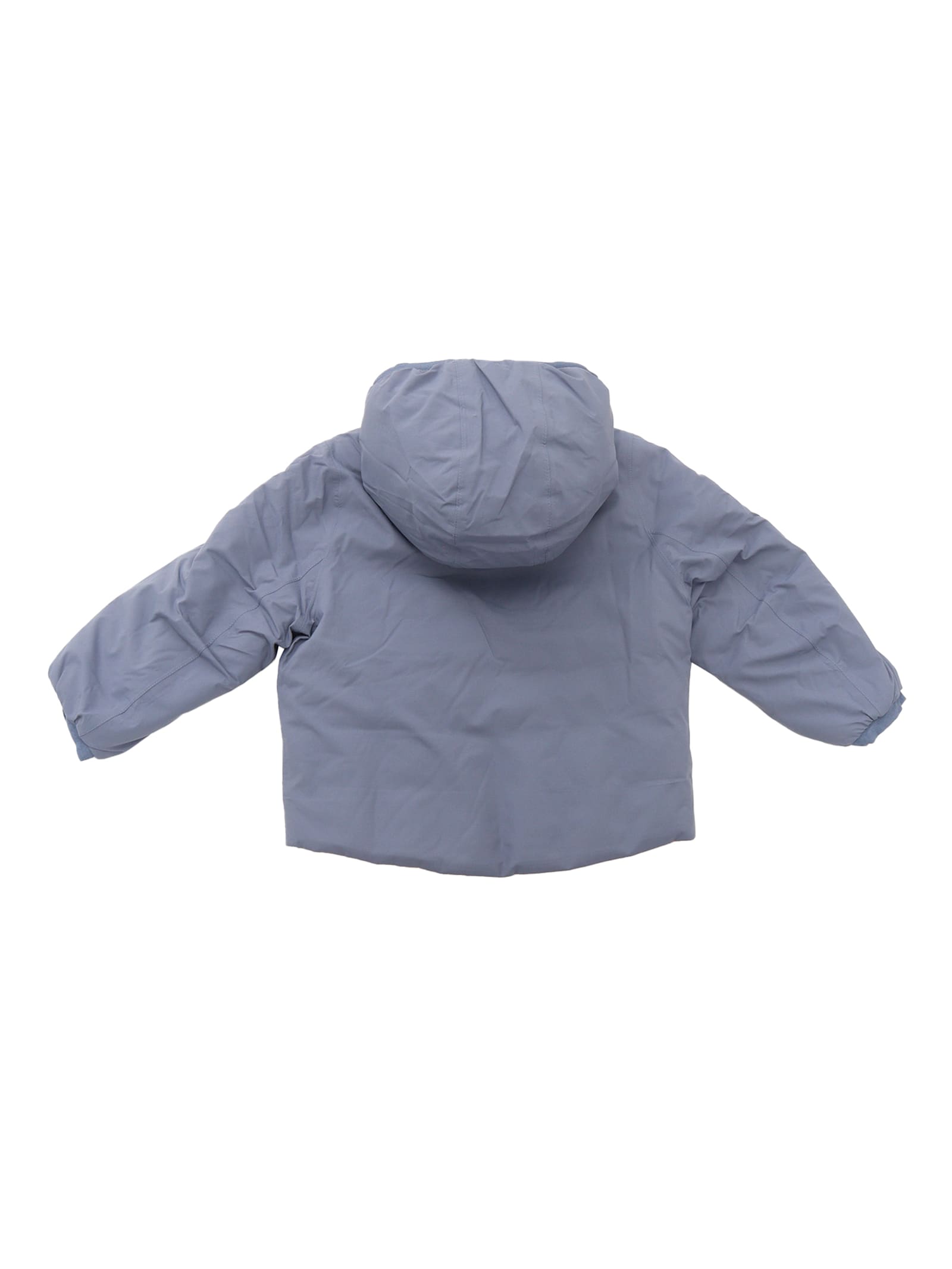 K-way Piumino Orsetto Con Logo In Grey