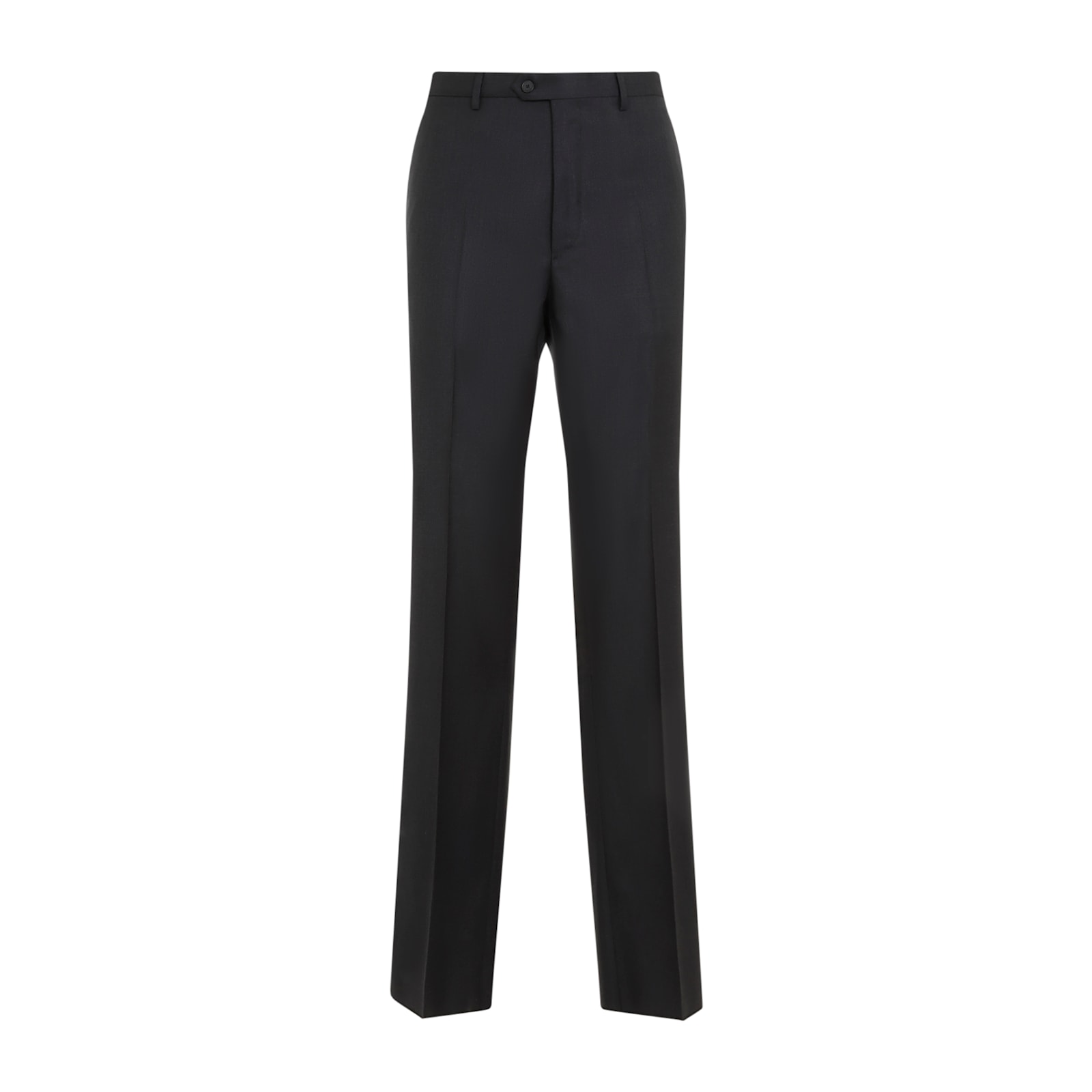 Lanvin Tailored Wool Pants In Anthracite
