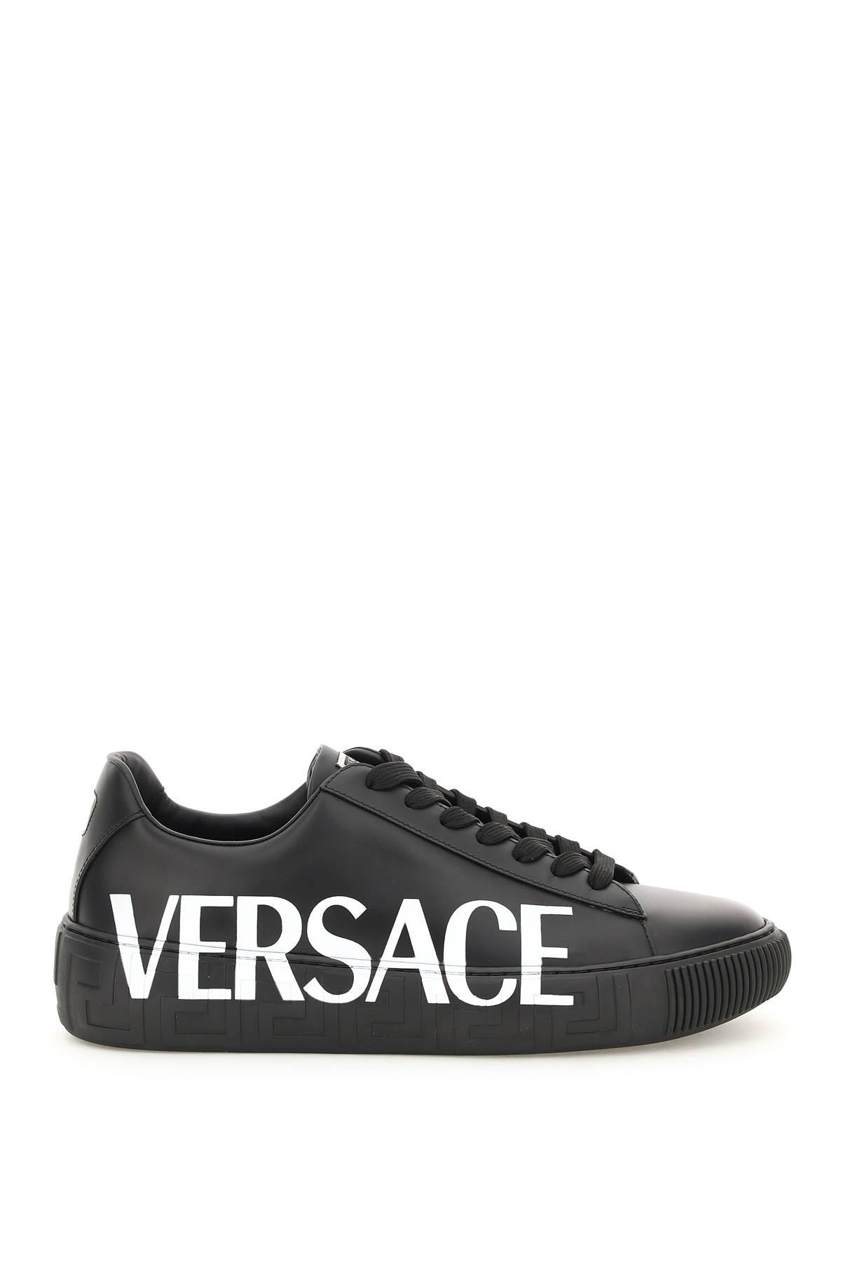 Versace Leather Greca Sneakers