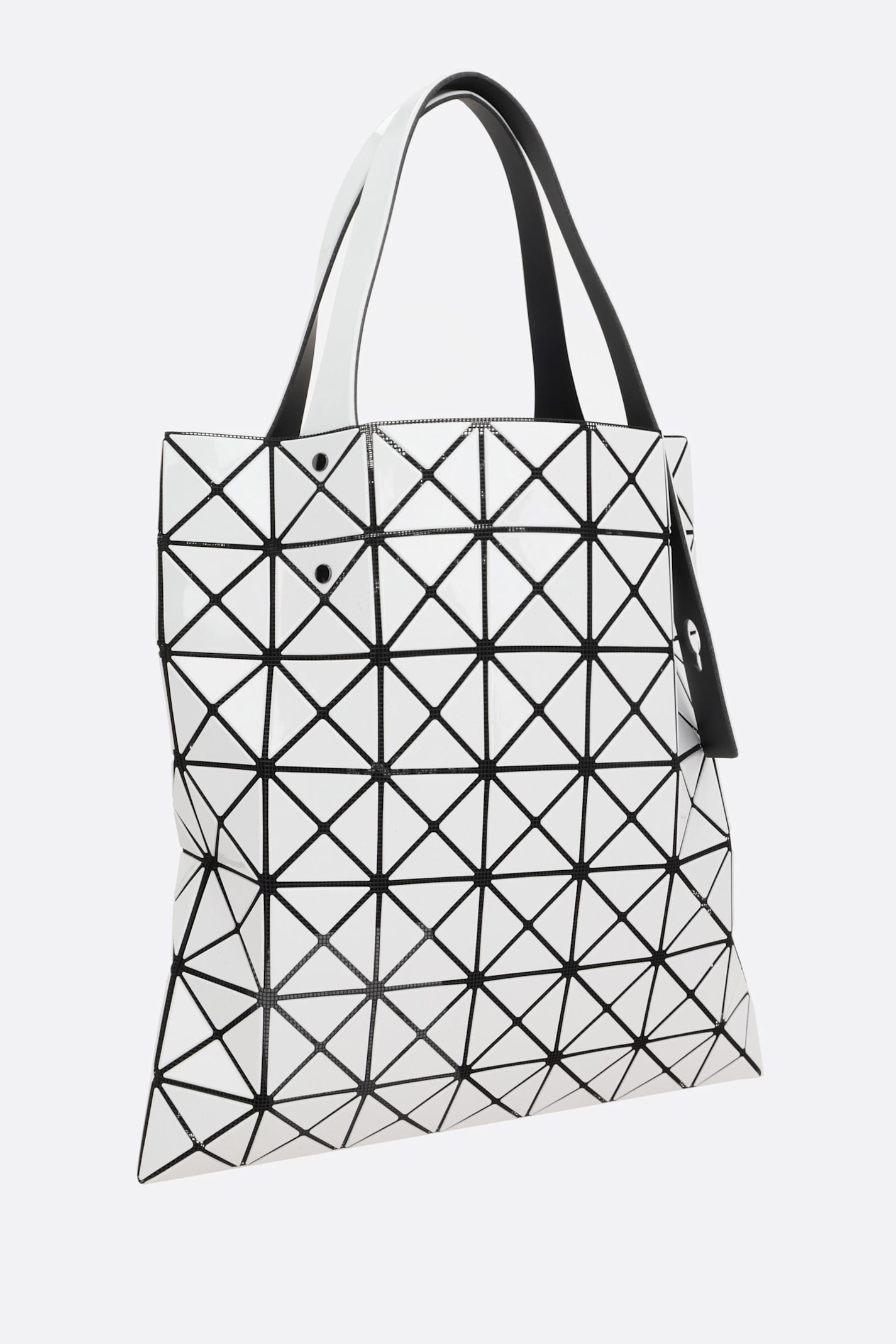 BAO BAO ISSEY MIYAKE PRISM TOTE BAG IN SHINY SYNTHETIC LEATHER