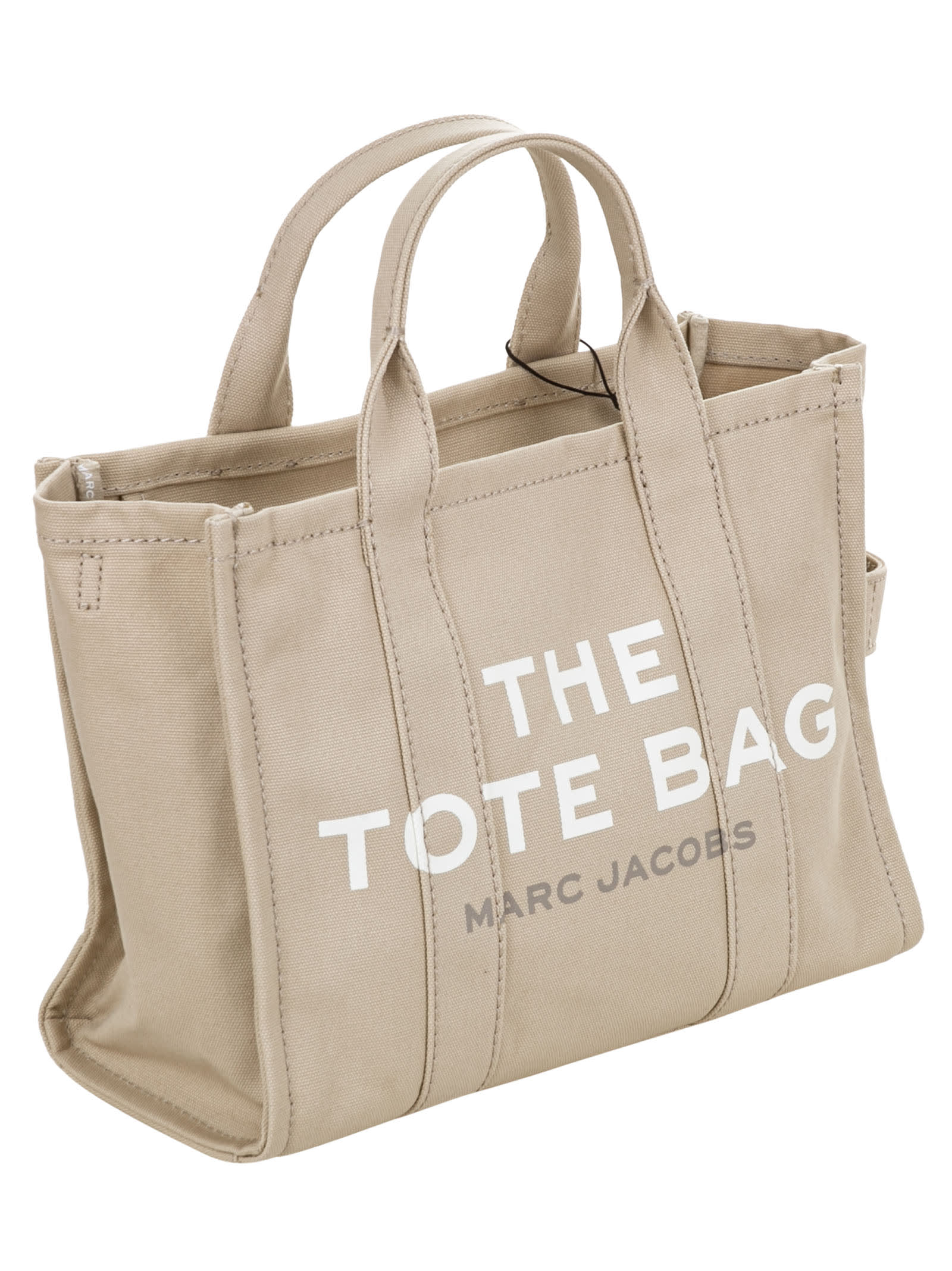 Shop Marc Jacobs Small Traveler Tote In Beige