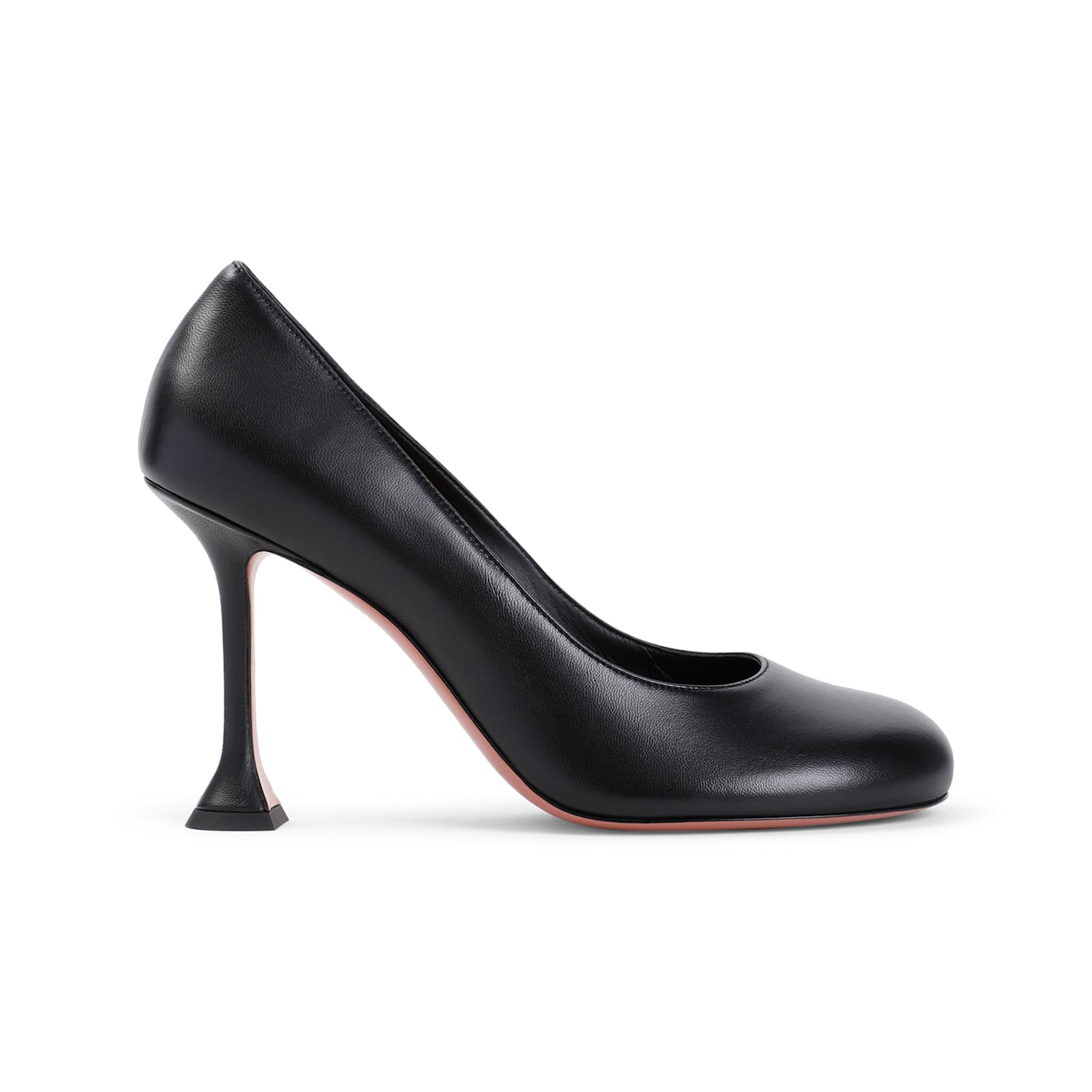 Amina Muaddi Women Iris Pump 95 Nappa Black 95 Mm Mini In Black