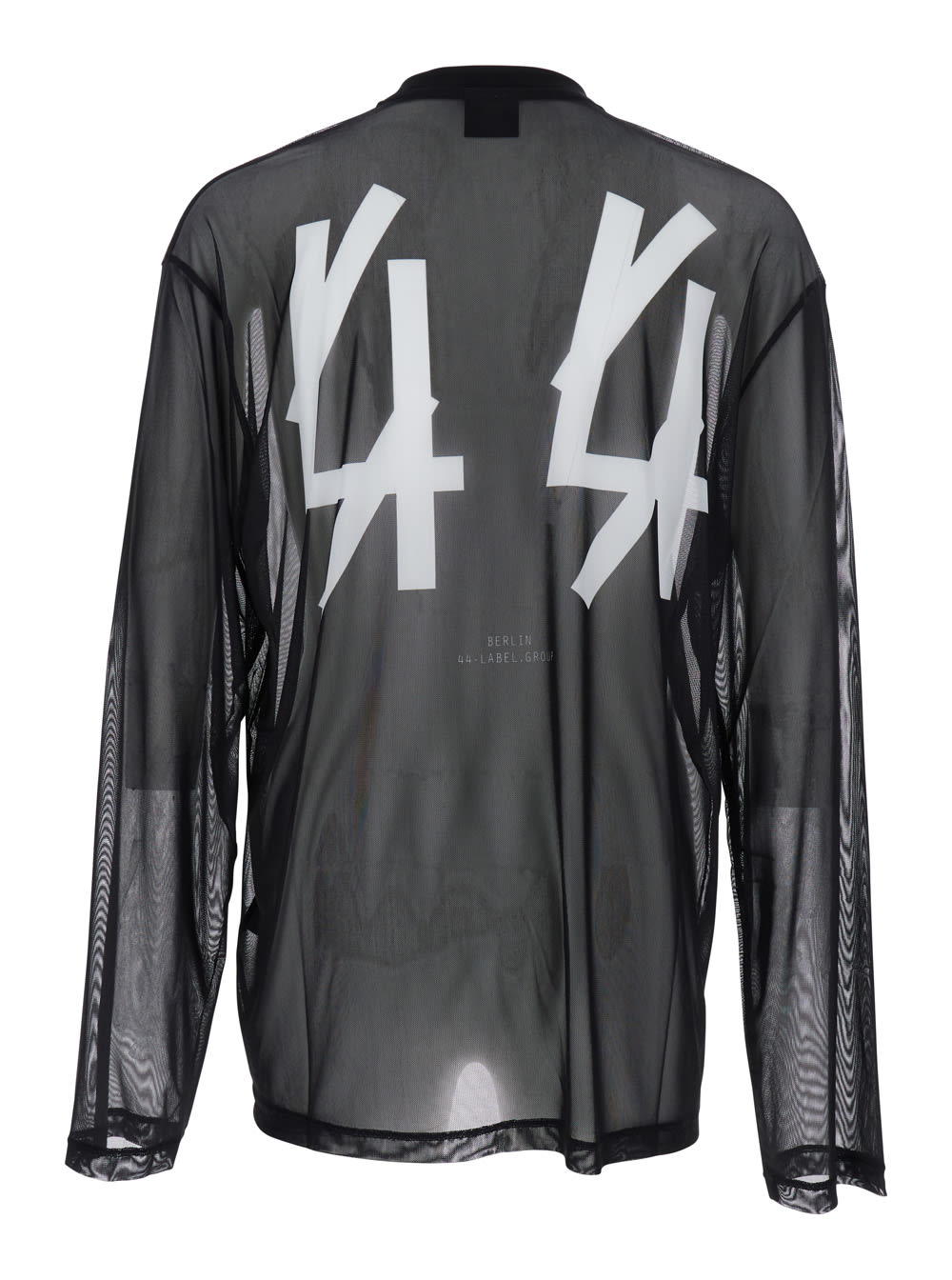 44 Label Group Men Long Sleeve Mesh In Black